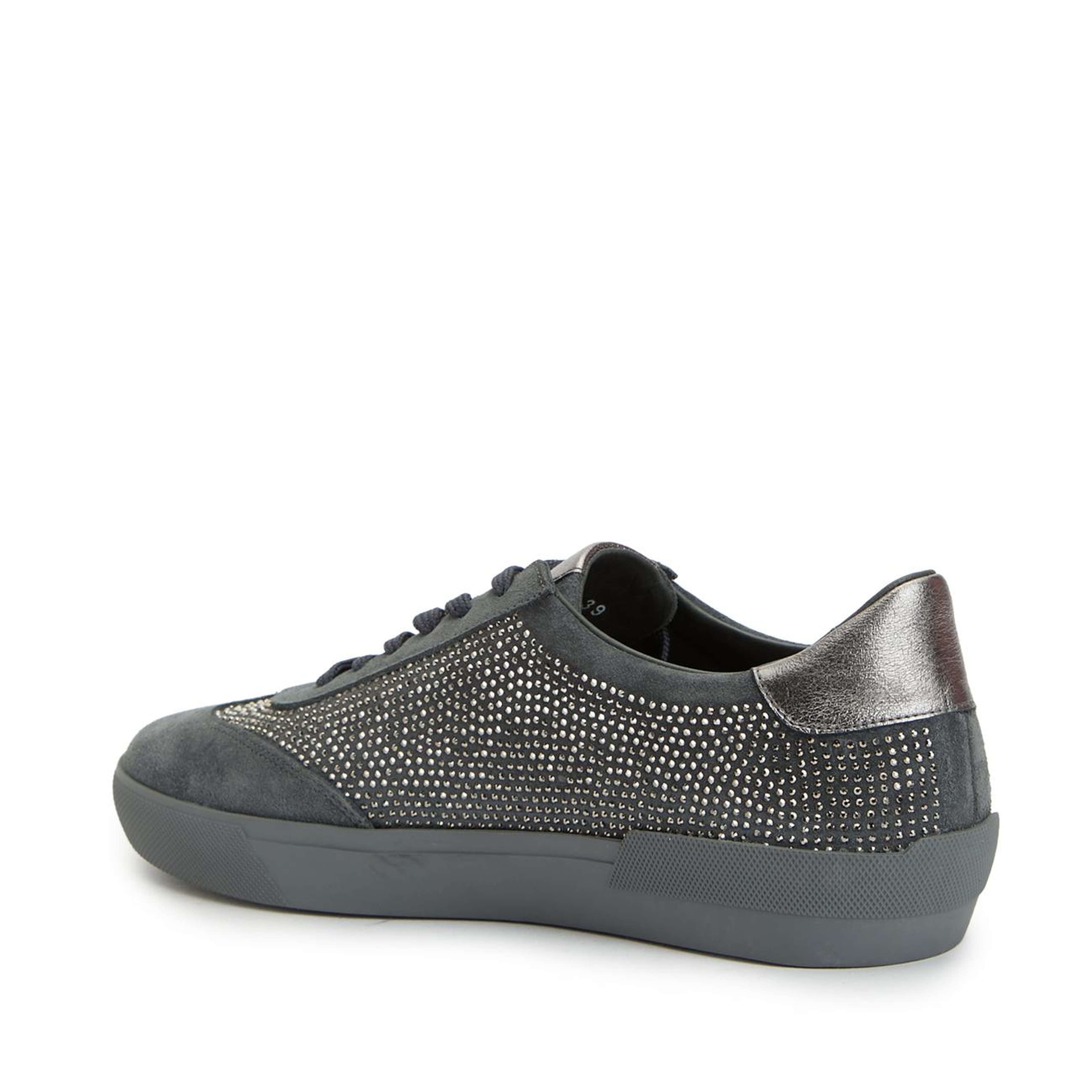 Divarese Kadın Antrasit Gri Süet Sneaker