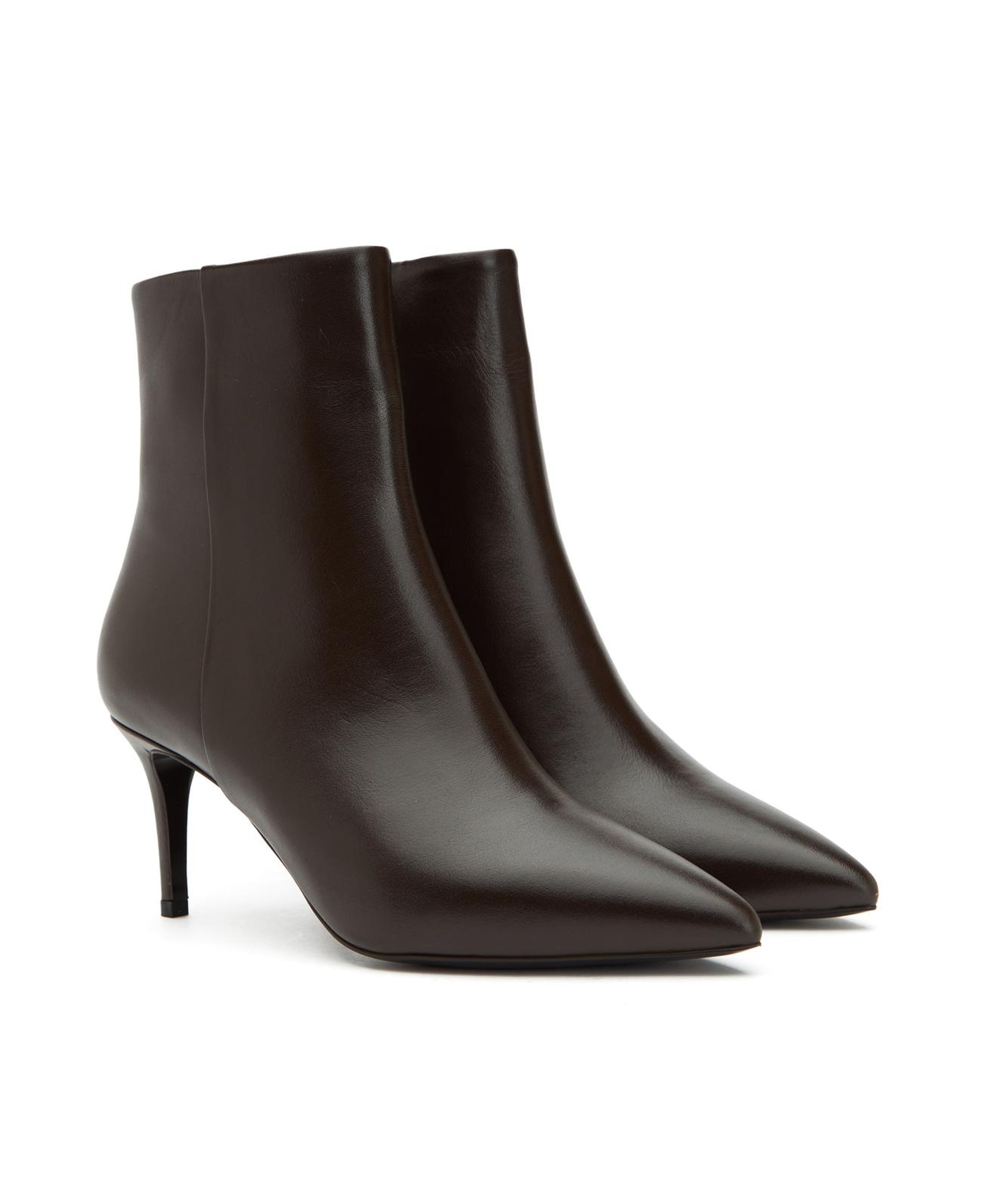 George Hogg Kadın Kahverengi Topuklu Deri Bot