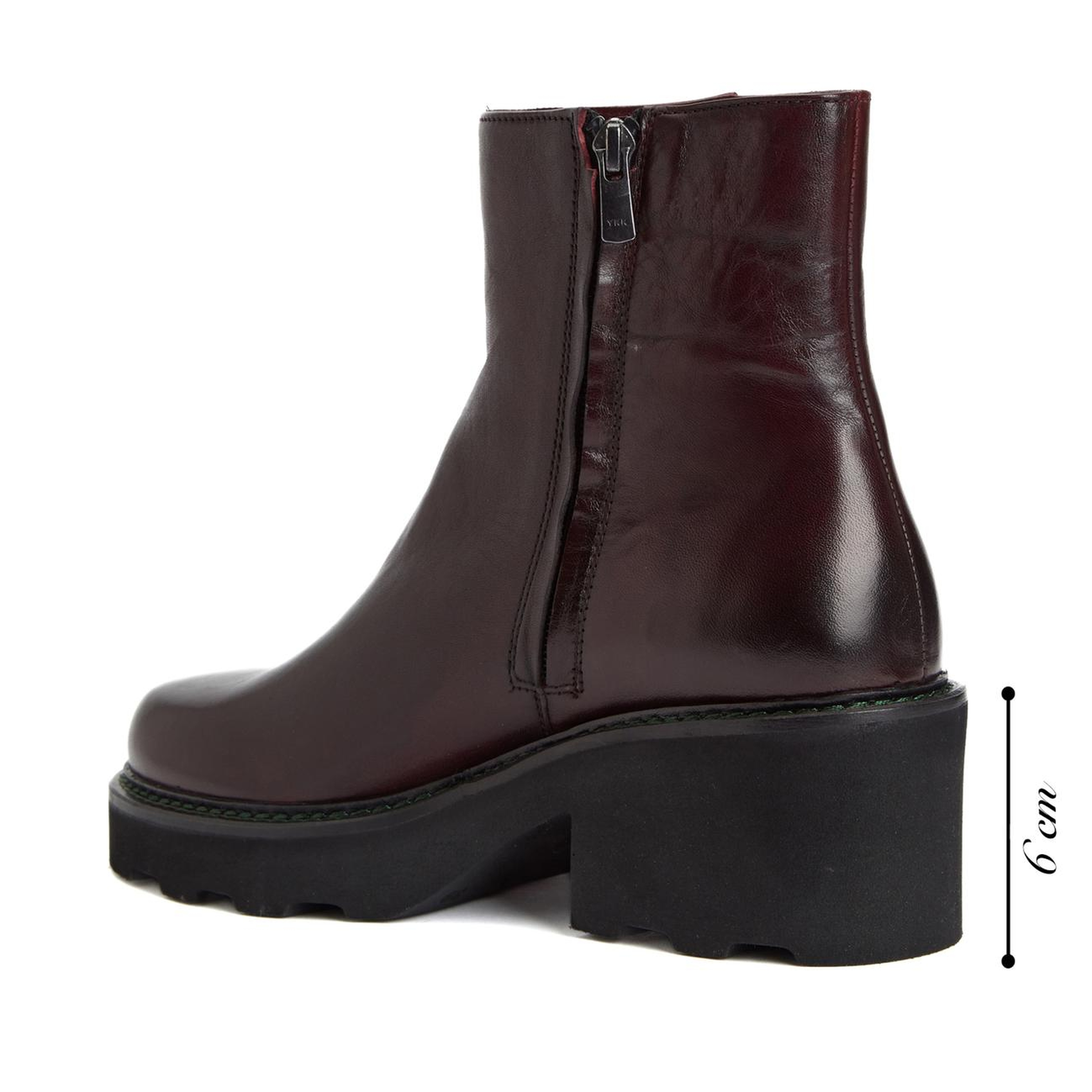 George Hogg Kadın Bordo Deri Bot