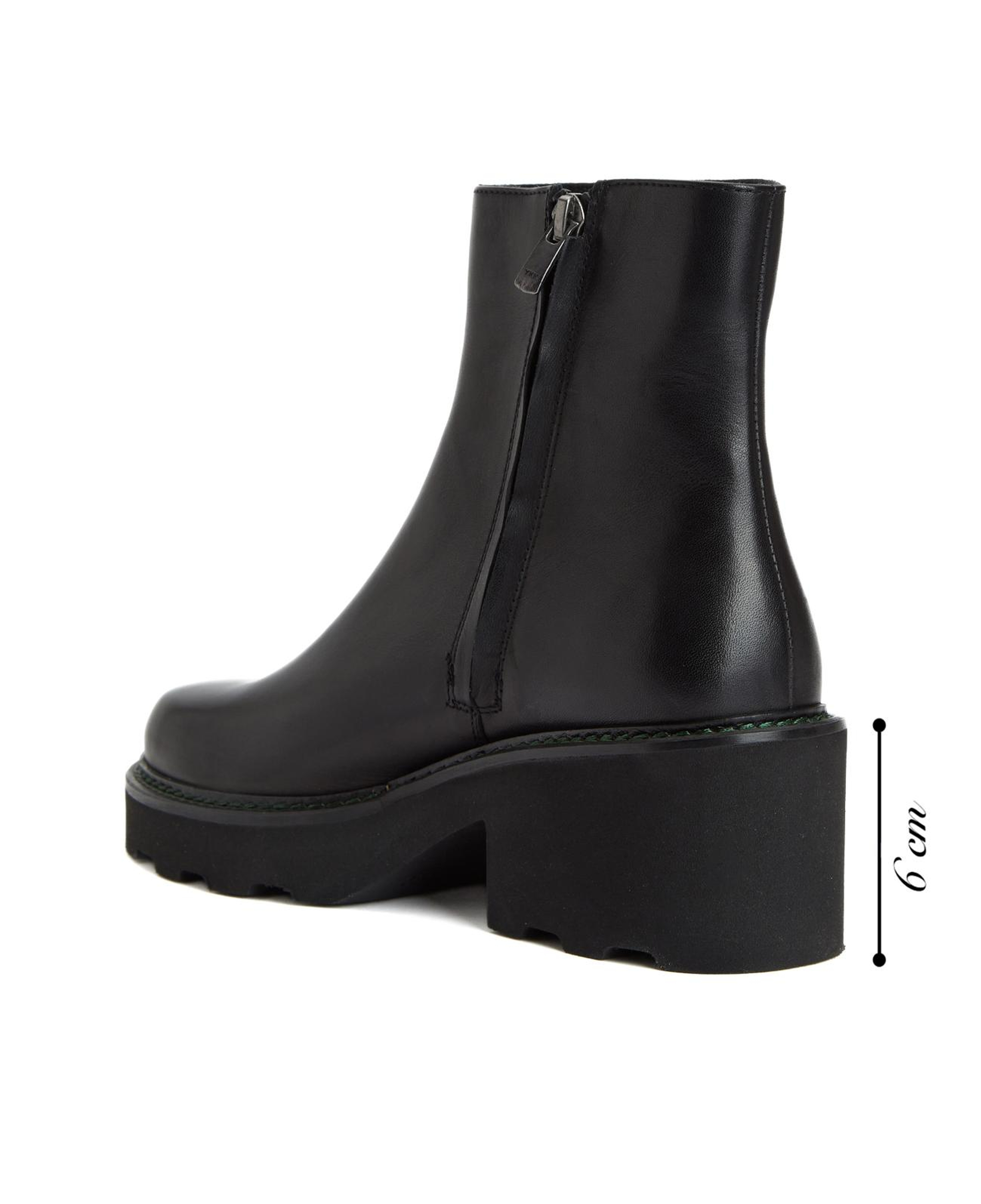 George Hogg Kadın Siyah Deri Bot