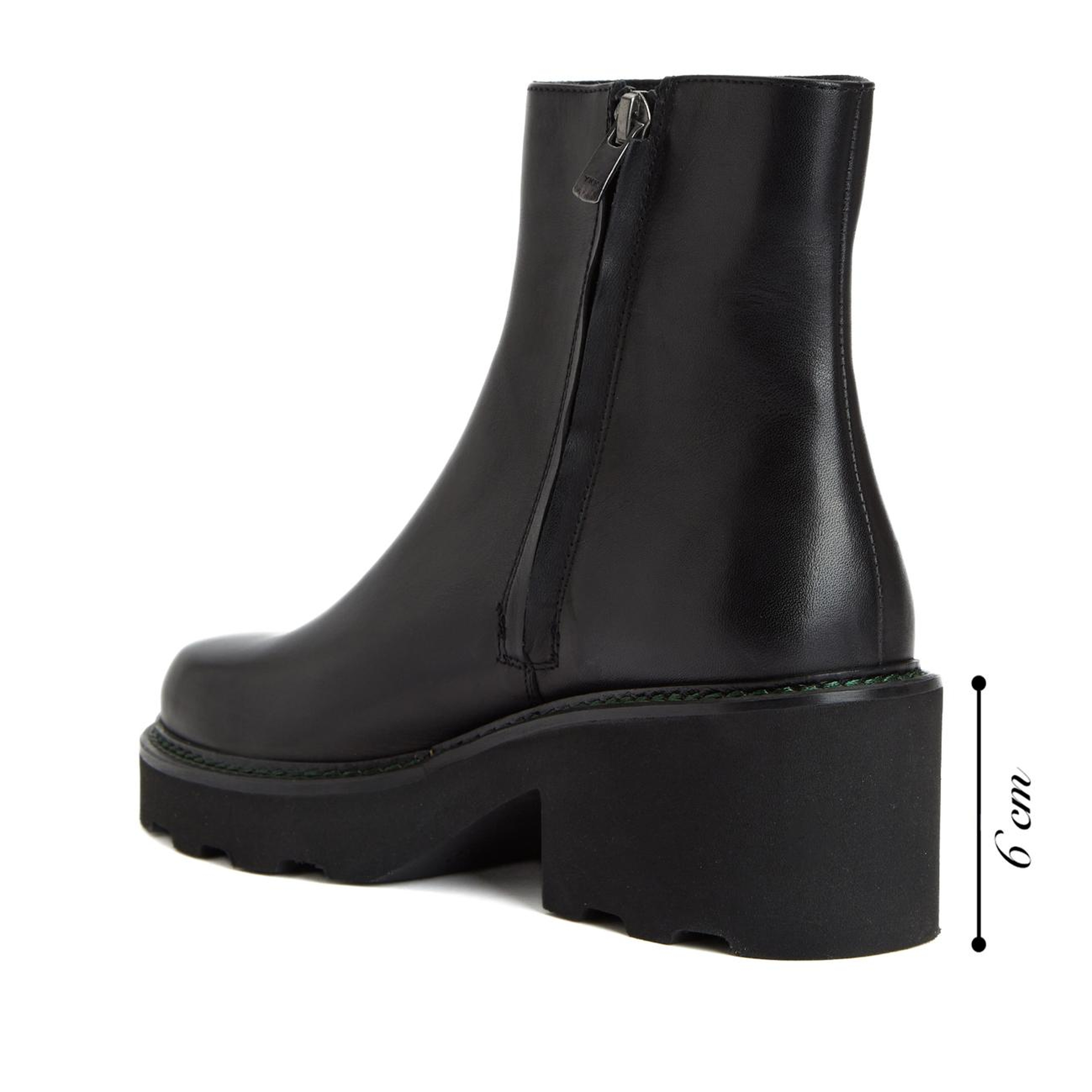 George Hogg Kadın Siyah Deri Bot