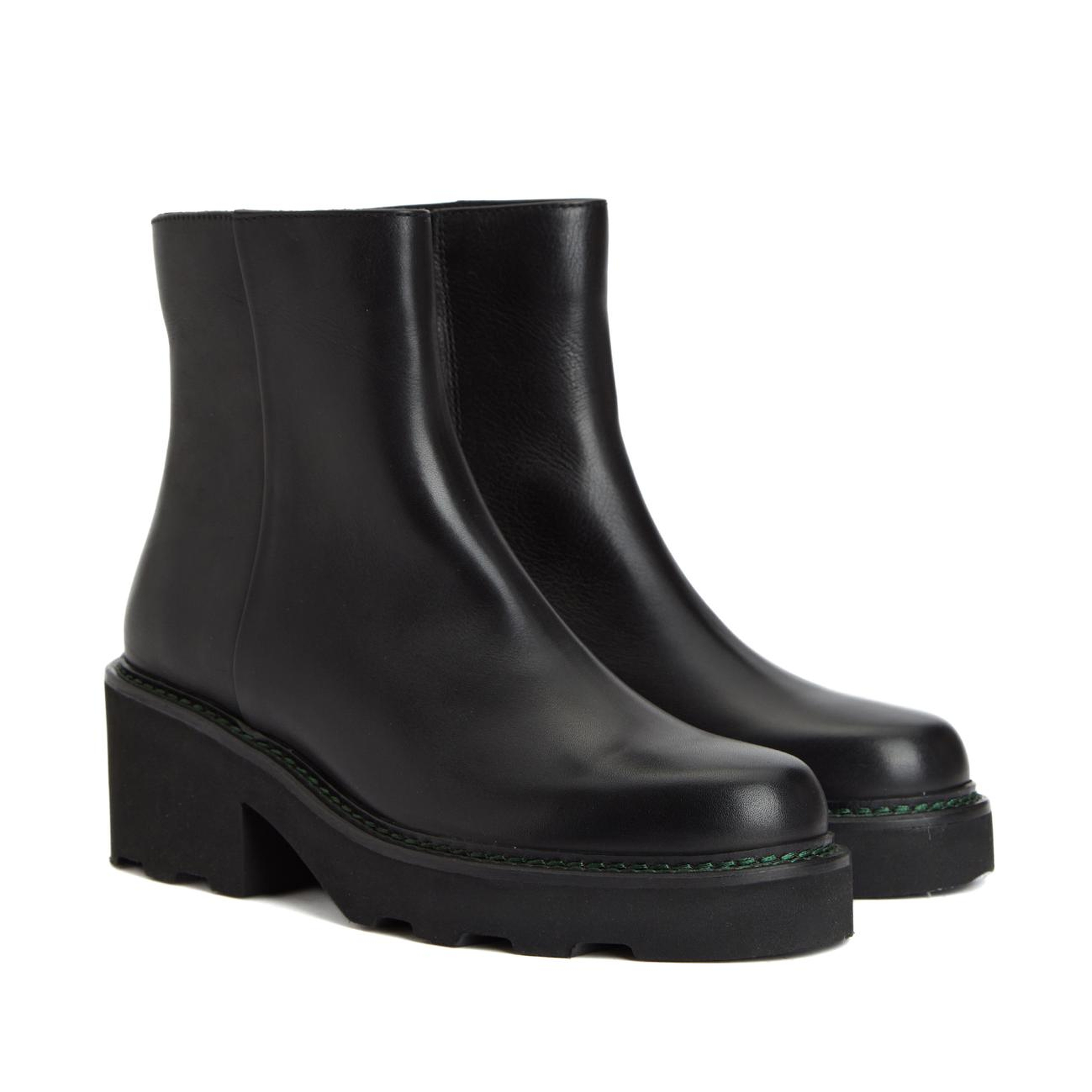 George Hogg Kadın Siyah Deri Bot