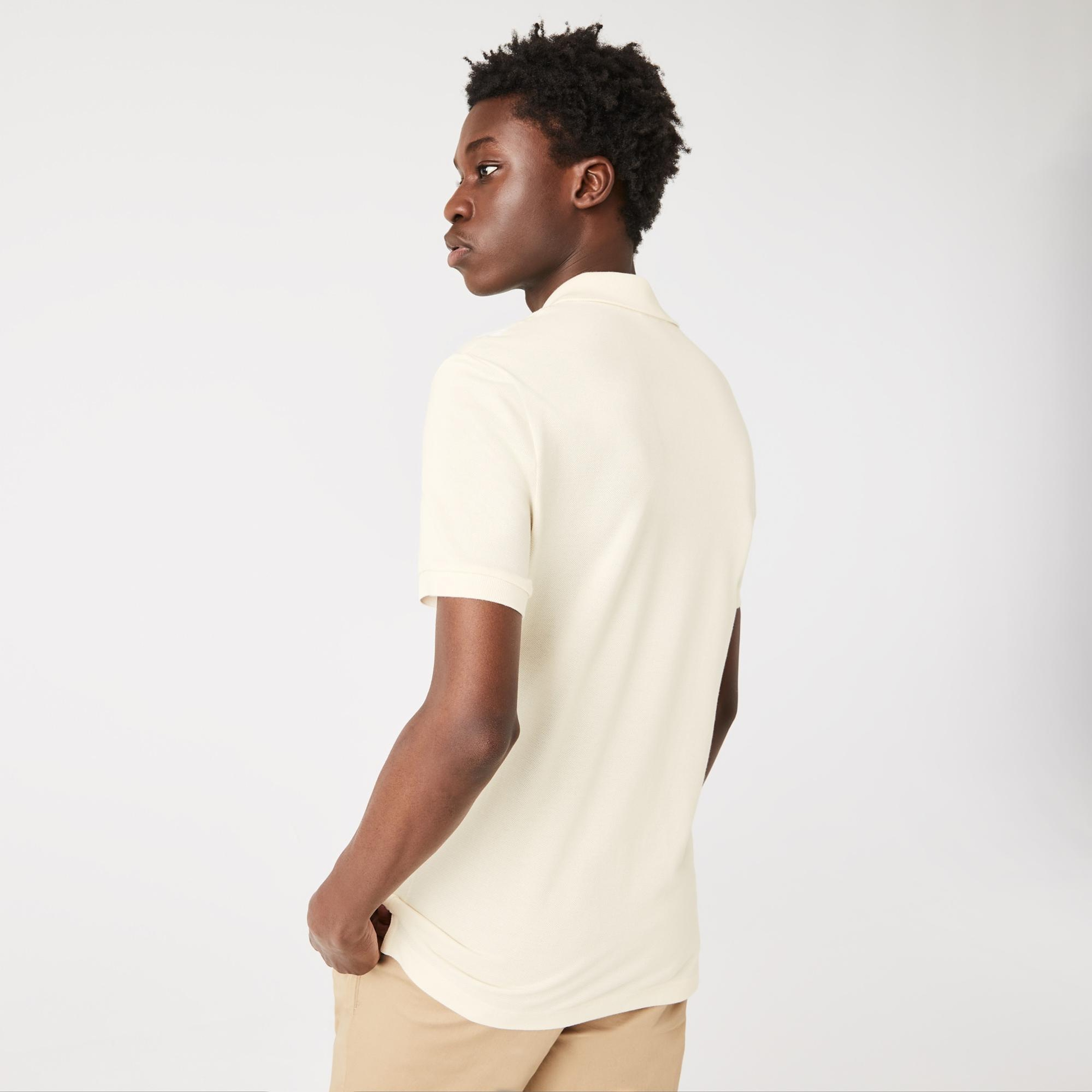 Lacoste L.12.12 Erkek Slim Fit Bej Polo