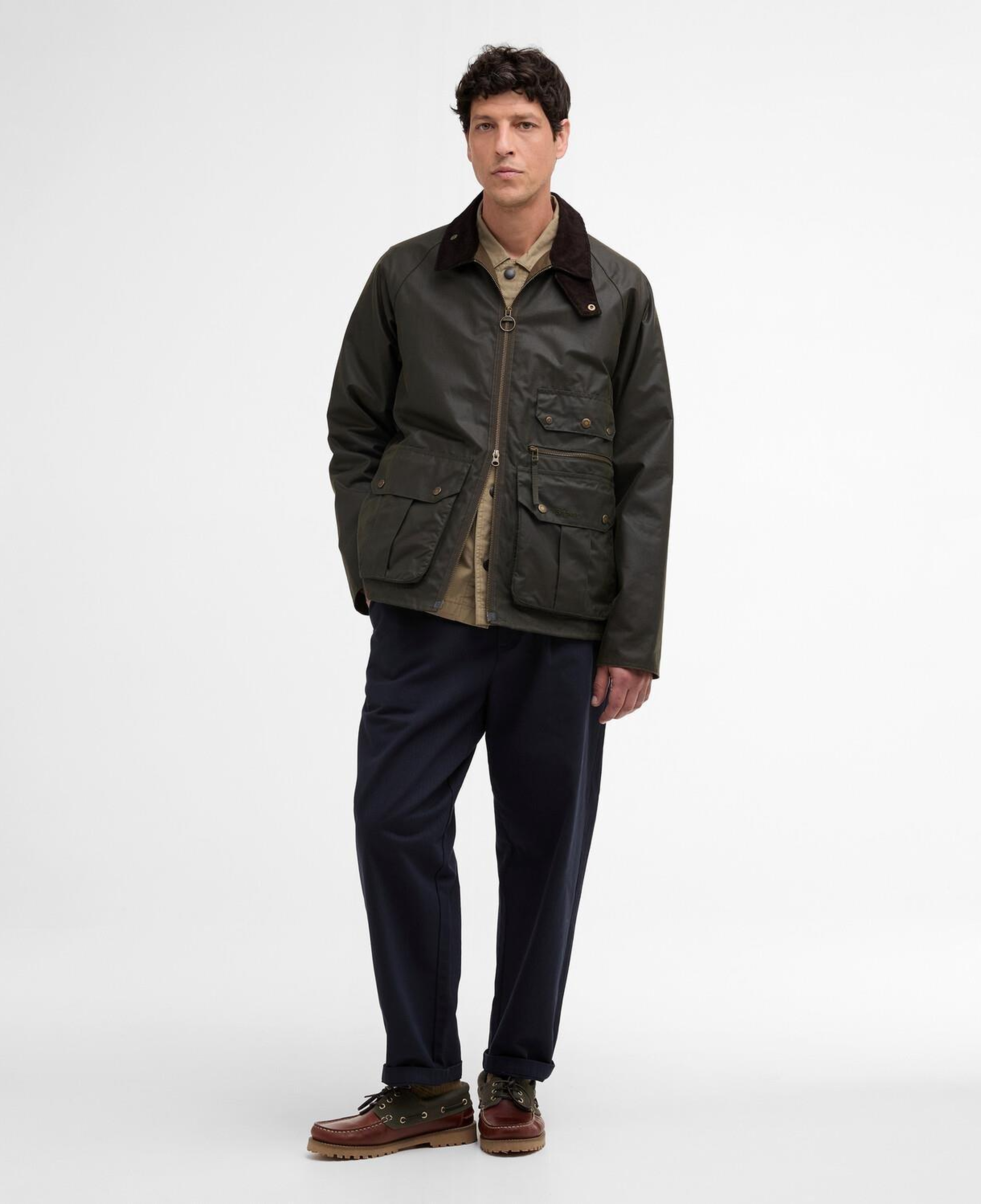 Barbour Re-Engineered Blackett Spey Yağlı Ceket
