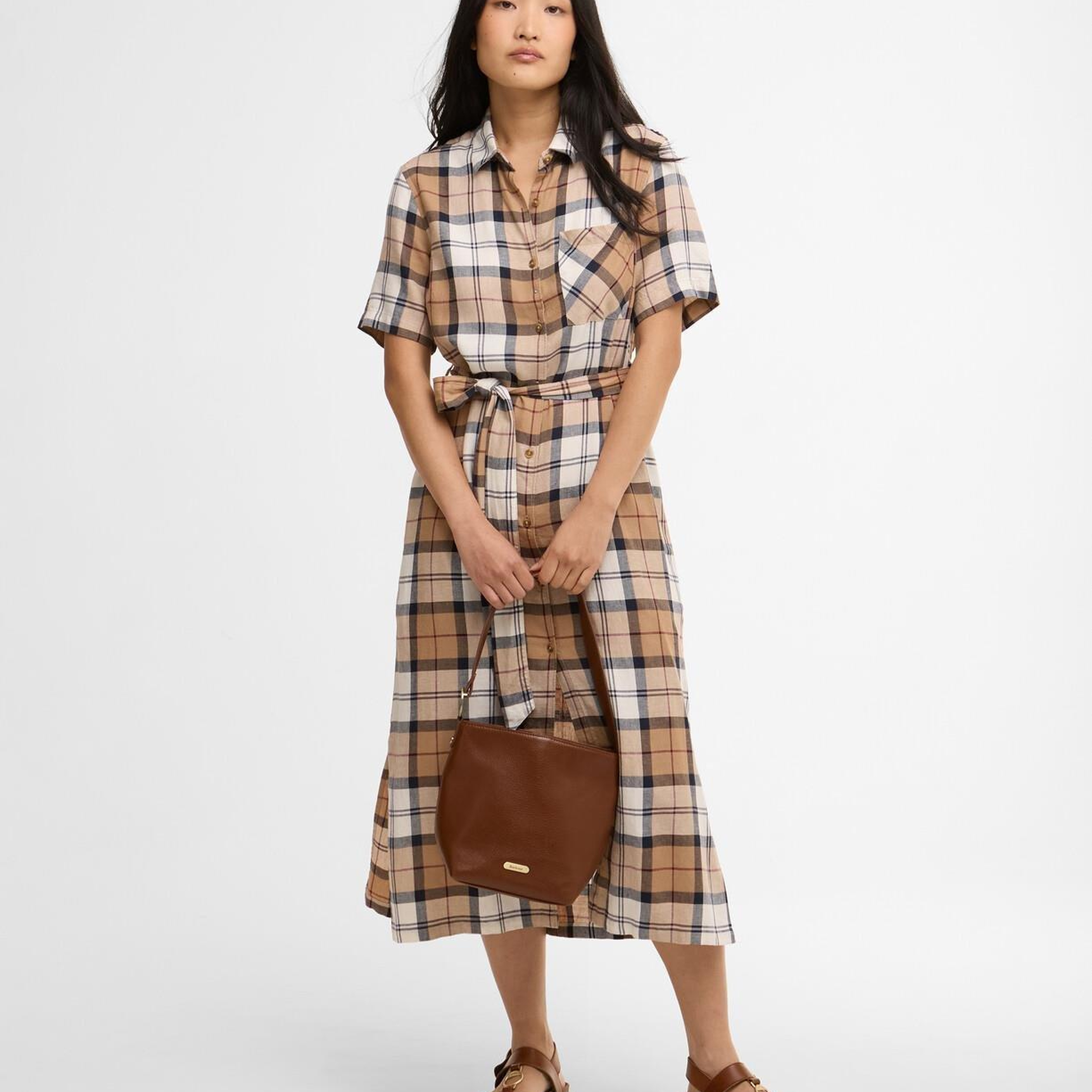 Barbour Fern Midi Elbise