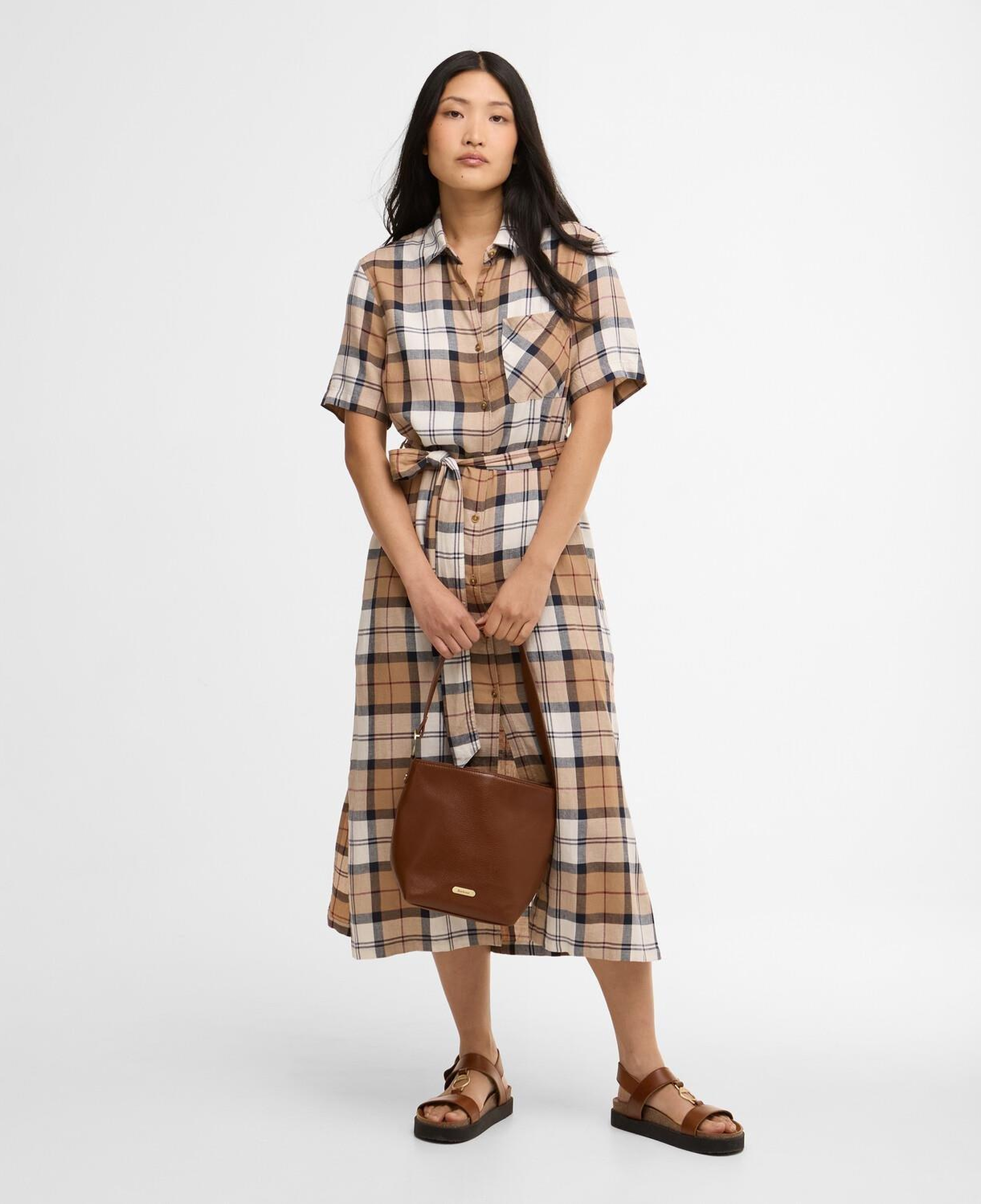 Barbour Fern Midi Elbise