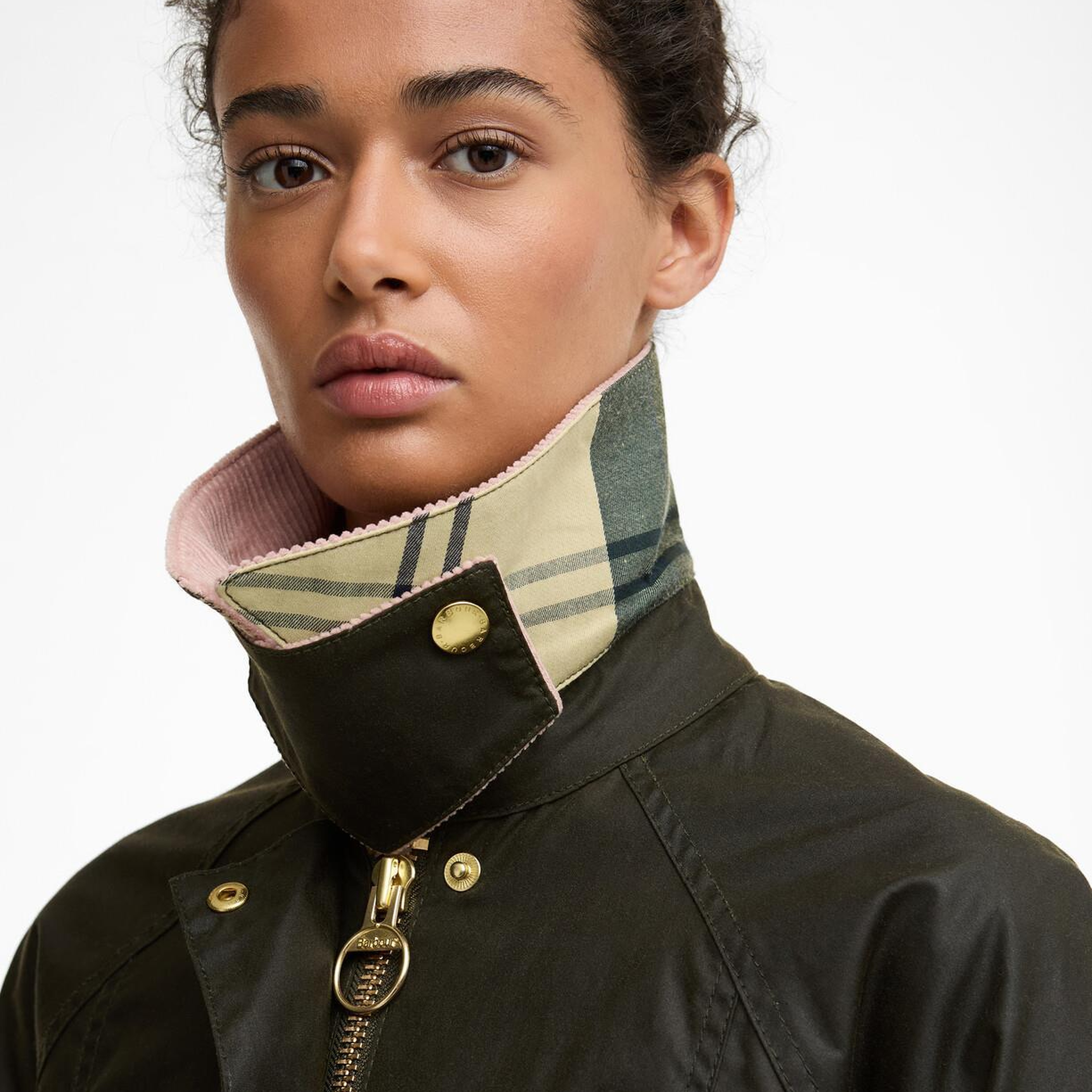 Barbour Cropped Beadnell Yağlı Ceket