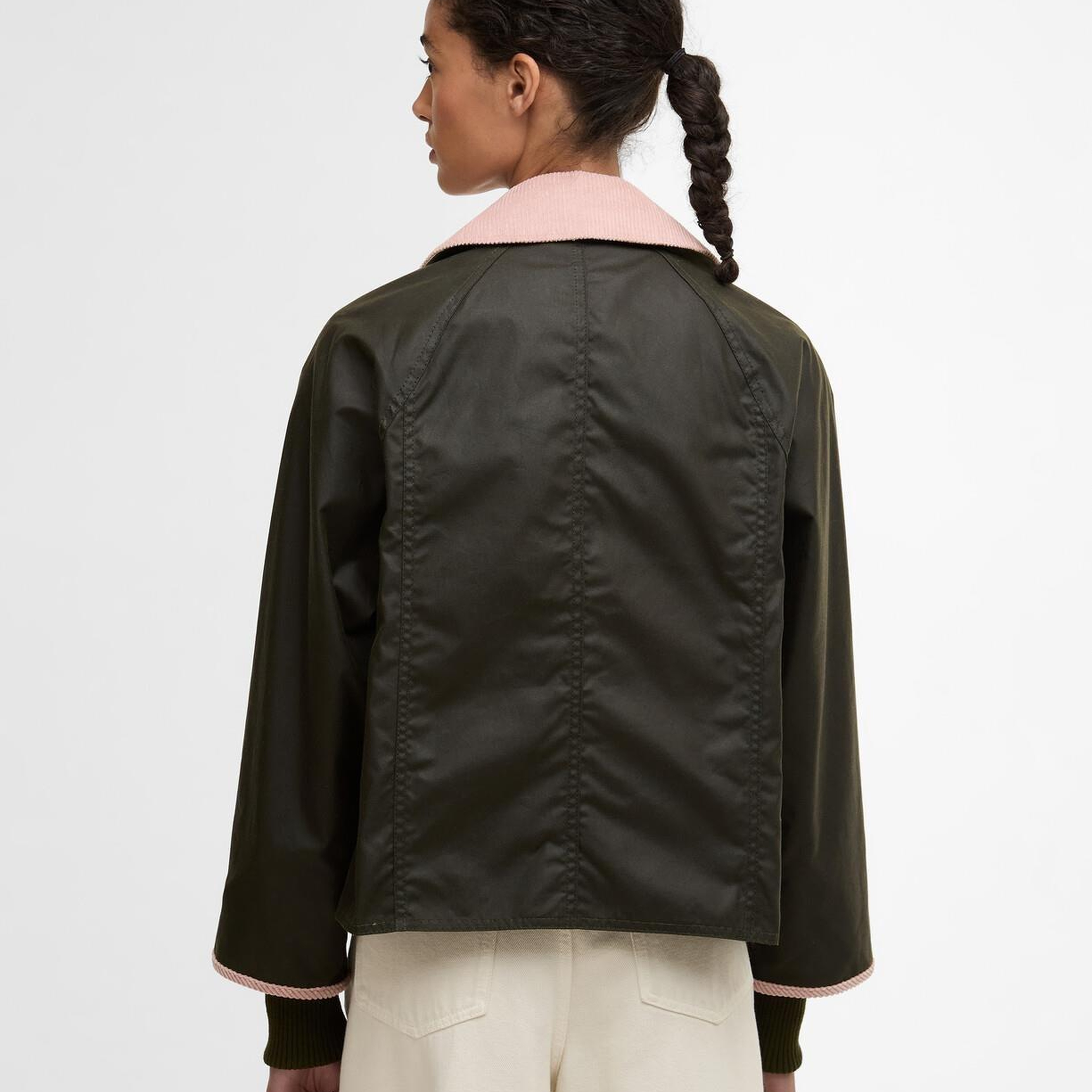 Barbour Cropped Beadnell Yağlı Ceket