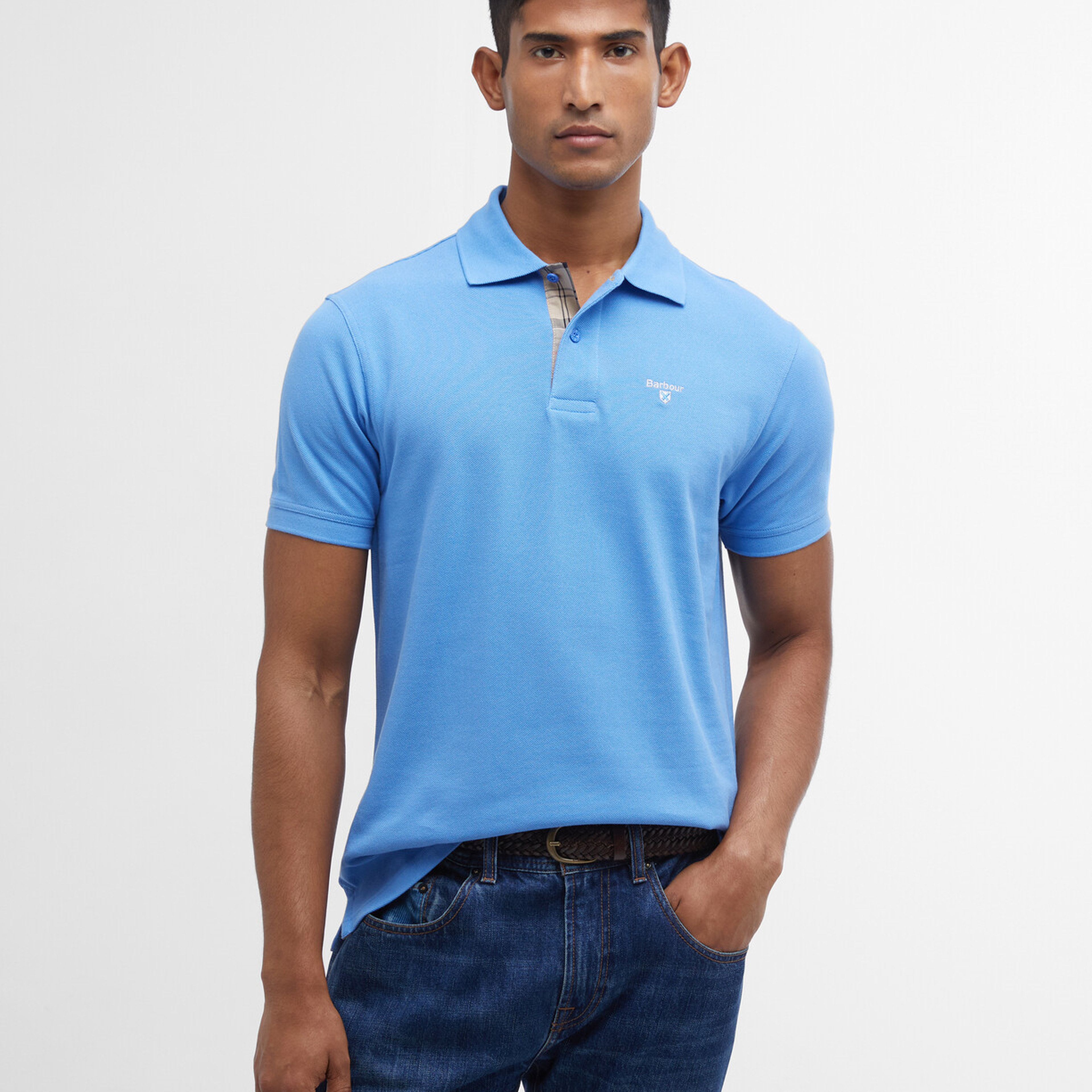 Barbour Tartan Pique Polo Yaka