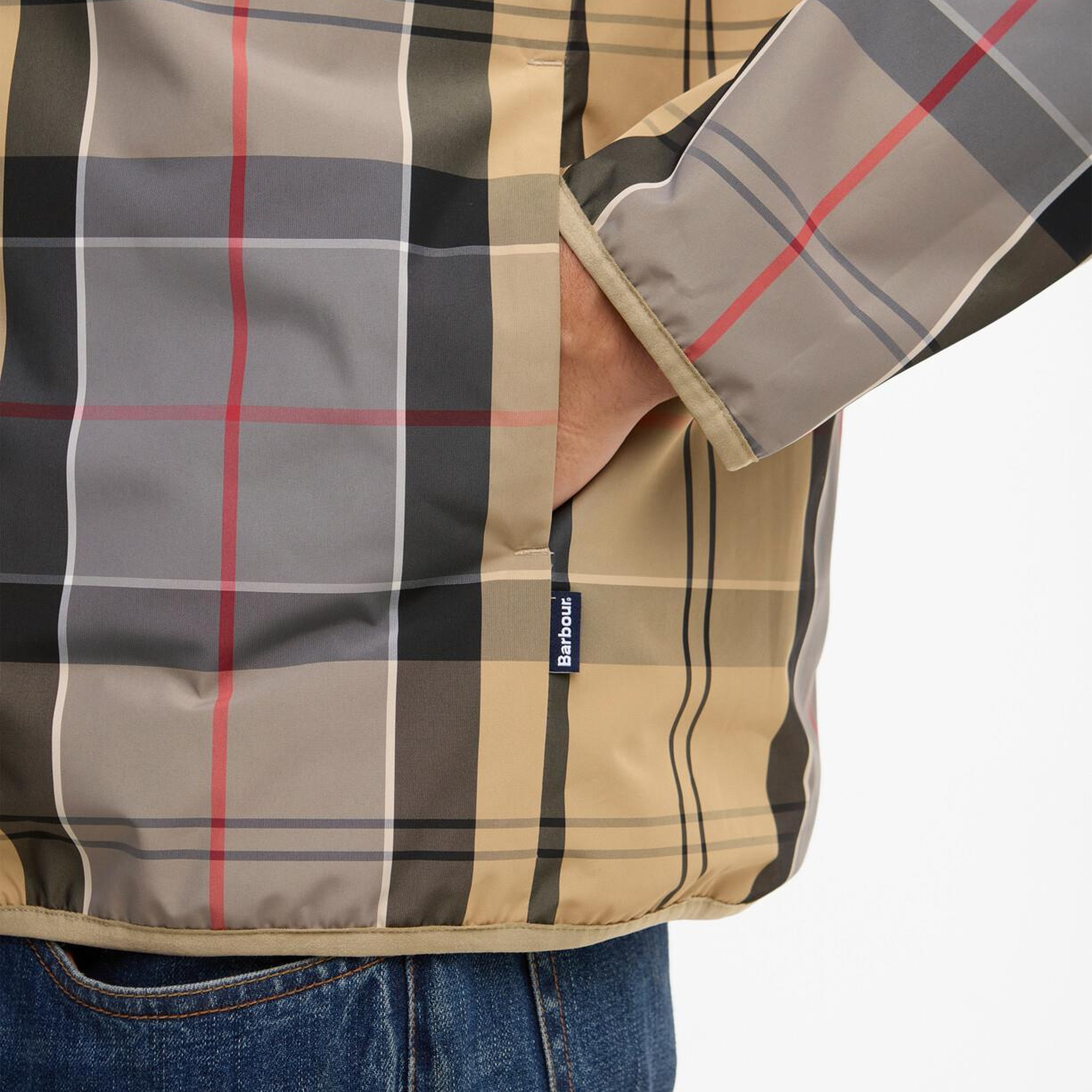 Barbour Reversible Kemble Showerproof Ceket