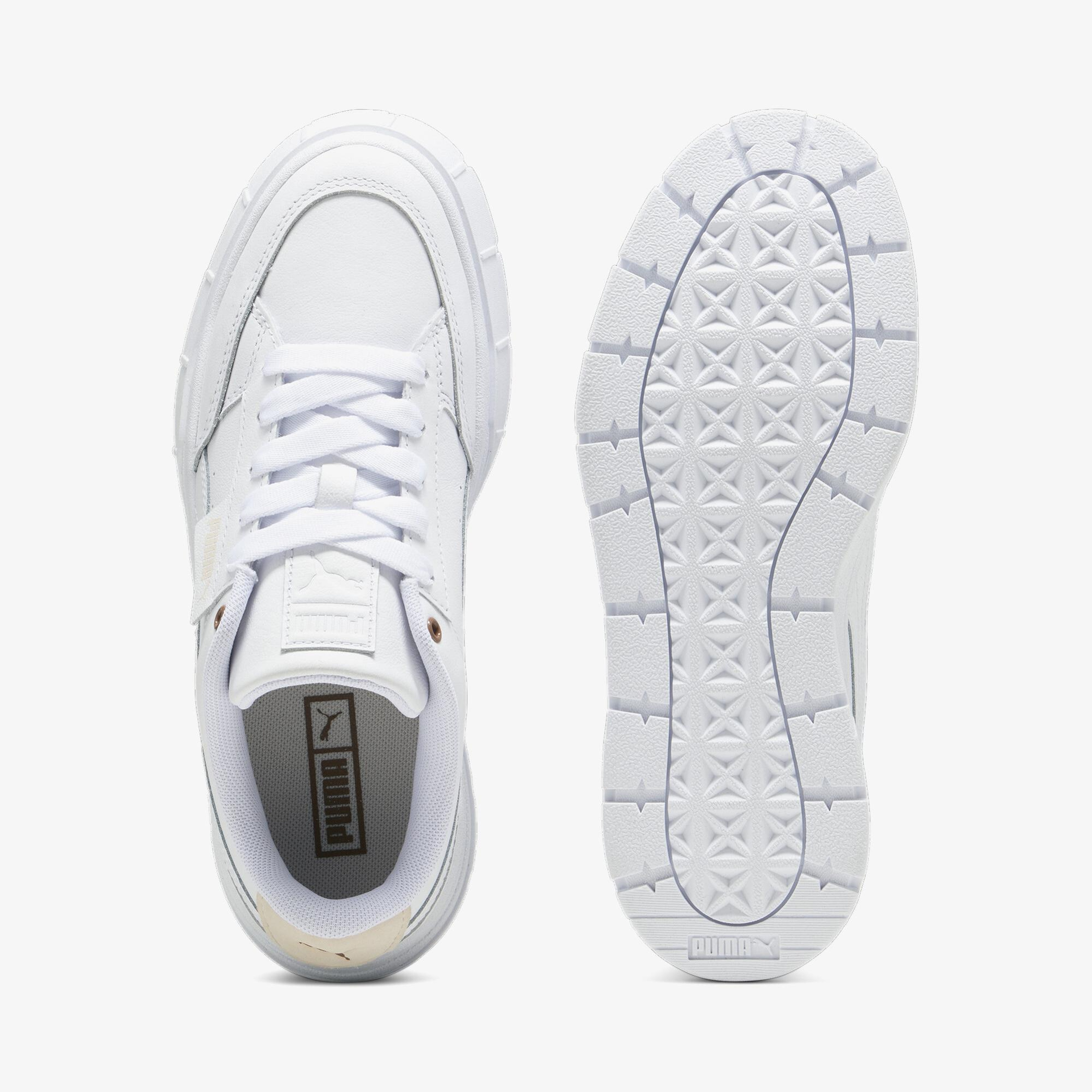 Puma Mayze Stack Soft Kadın Beyaz Spor Ayakkabı