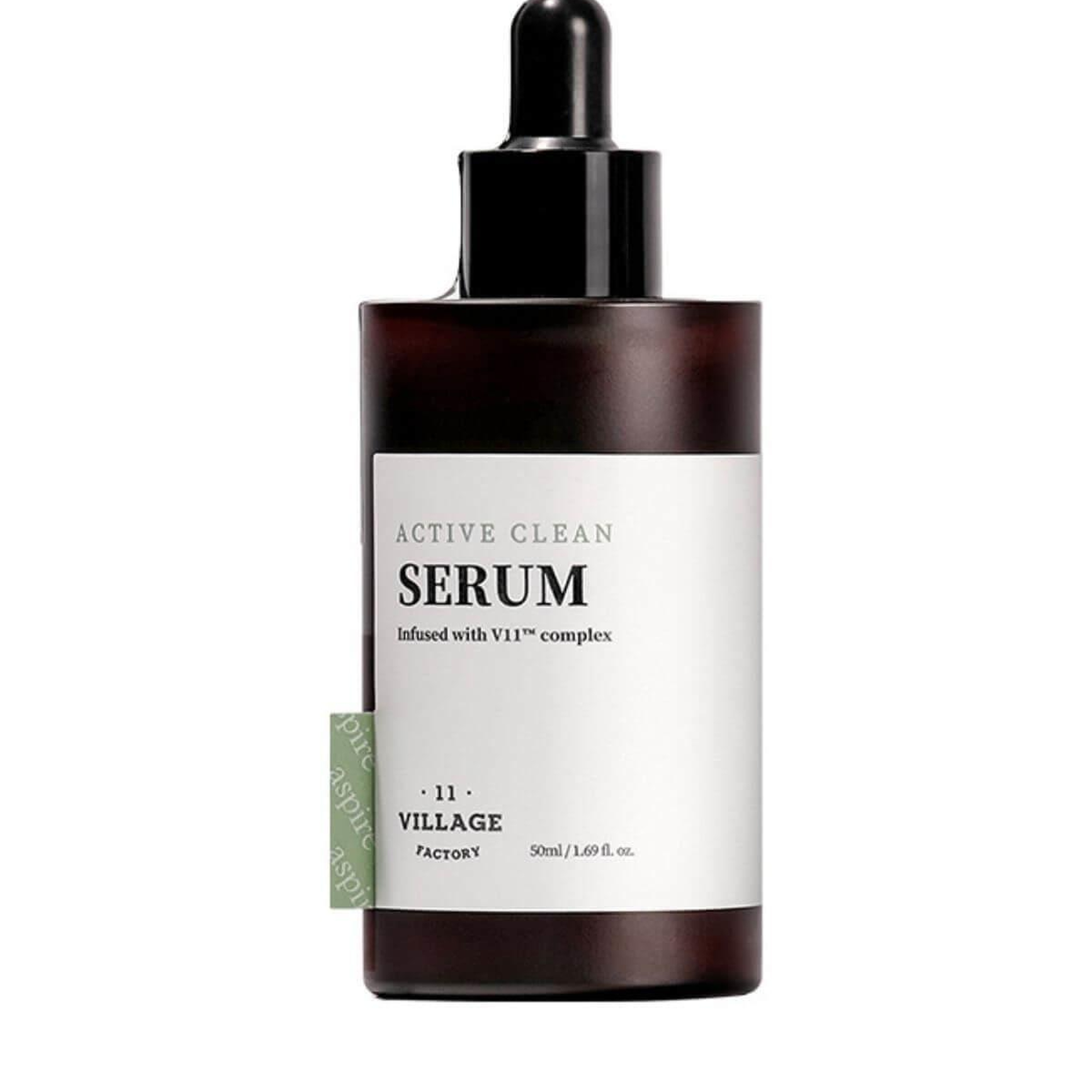 Village 11 Factory Active Clean Serum 50ml - Gözenek Sıkılaştırıcı Arındırıcı Peeling Etkili AHA & BHA Serum
