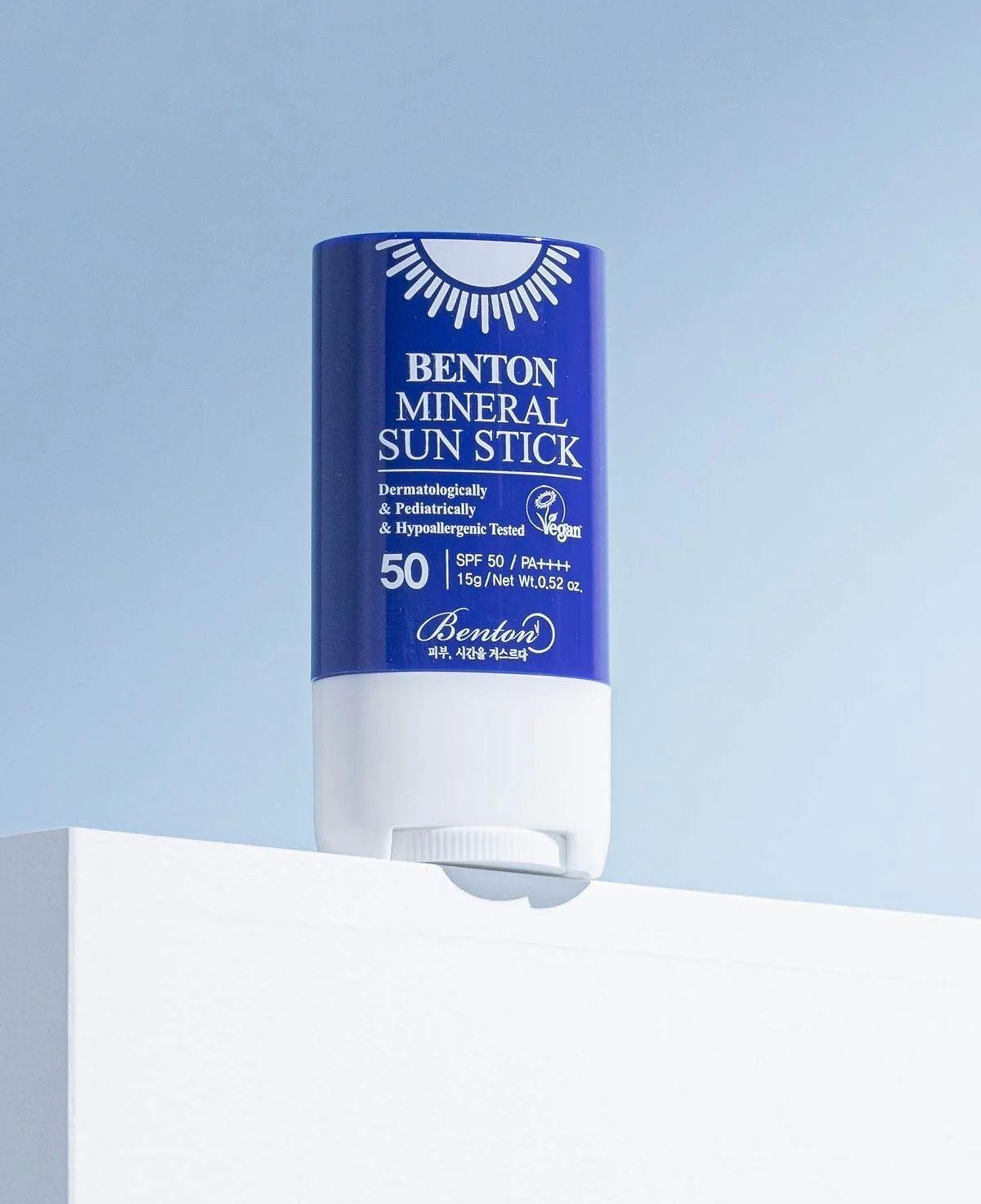 Benton Mineral Sun Stick SPF50 PA++++ 15g - %100 Fiziksel Vegan Stick Güneş Koruyucu Hafif & İz Bırakmayan Formül Yüksek Koruma