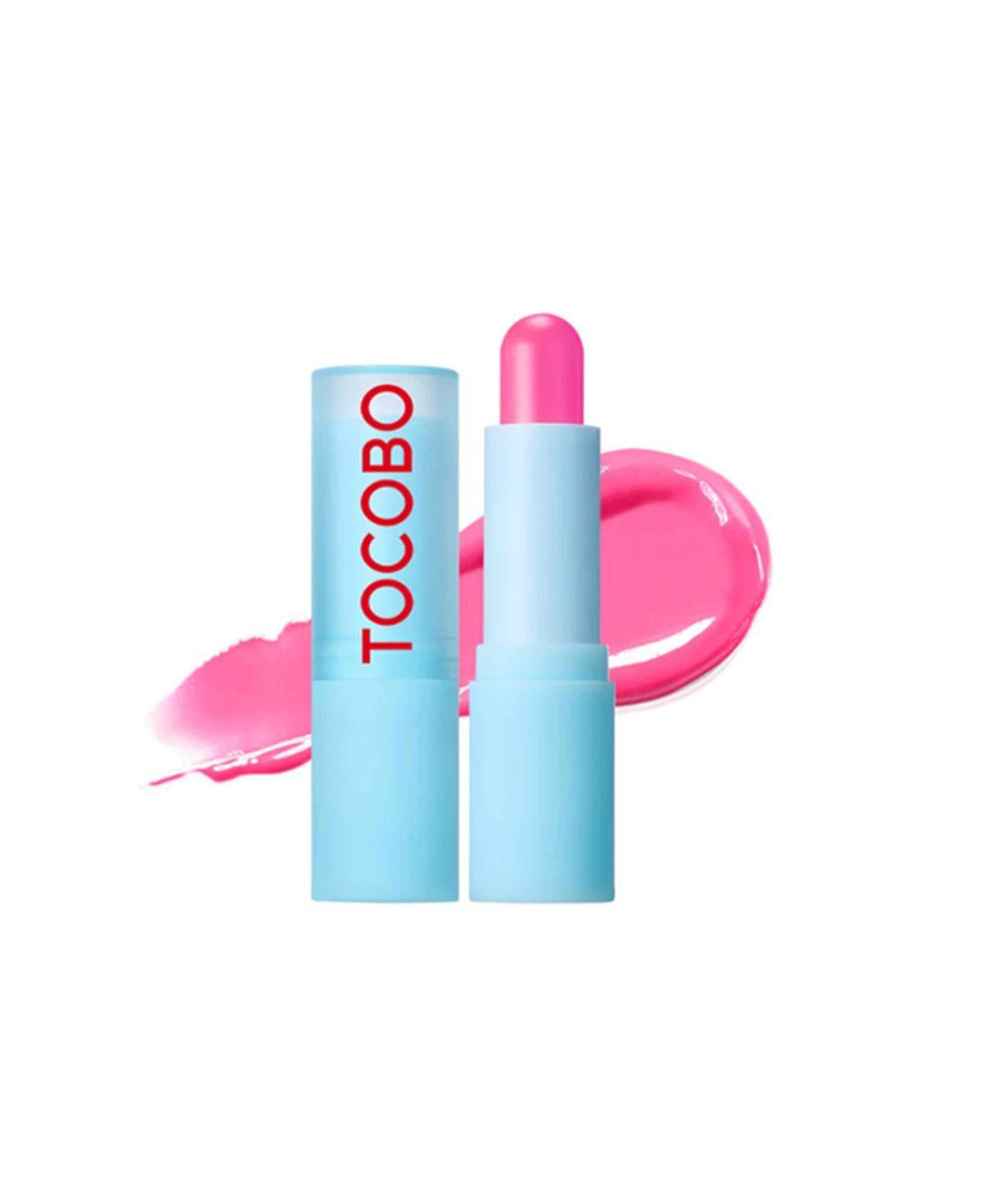 Tocobo Glass Tinted Lip Balm 012 Better Pink - Peeling Etkili & Parlatıcı Vegan Lip Balm