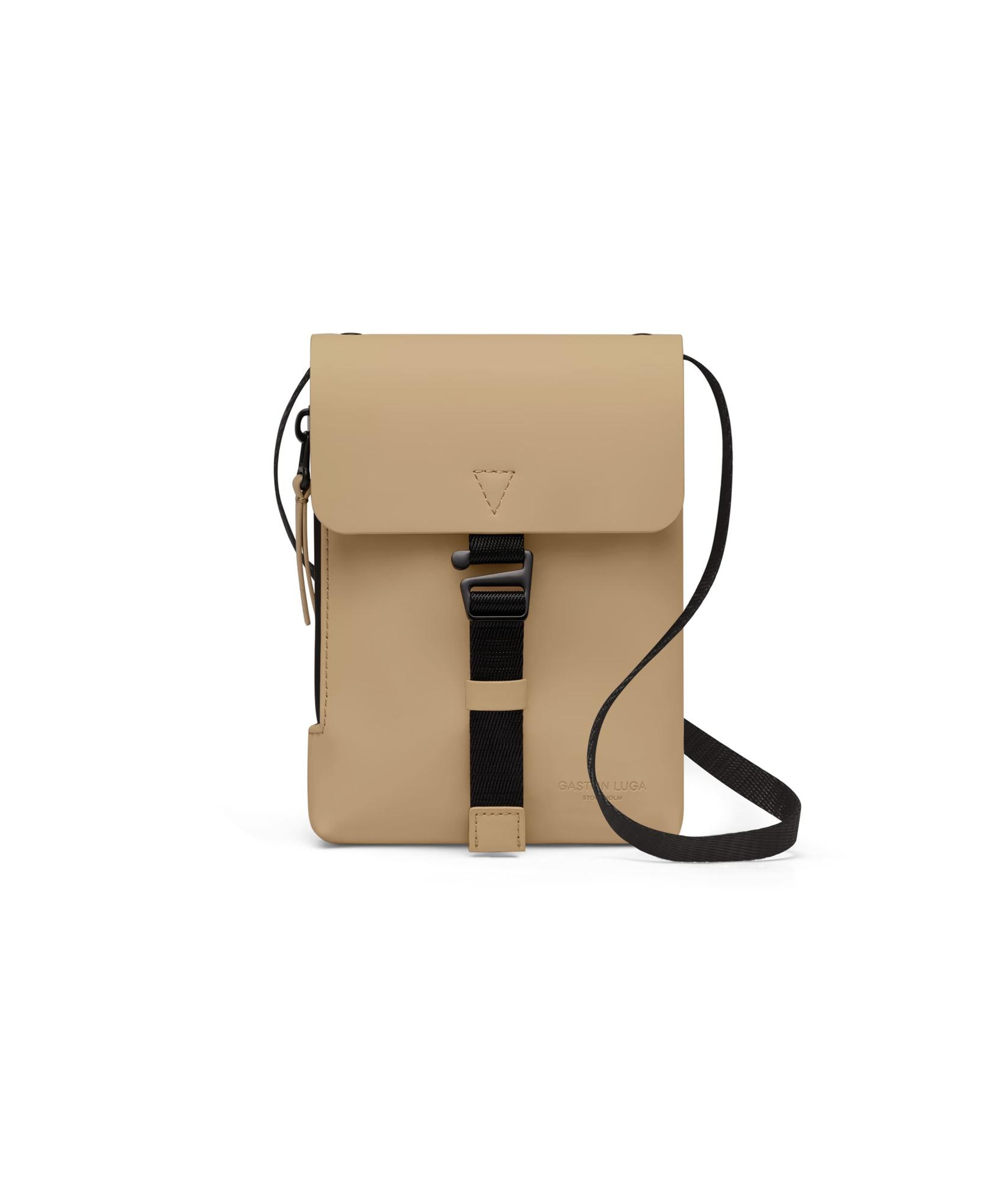 Gaston Luga Spläsh Mini Crossbody Omuz Çantası - Latte