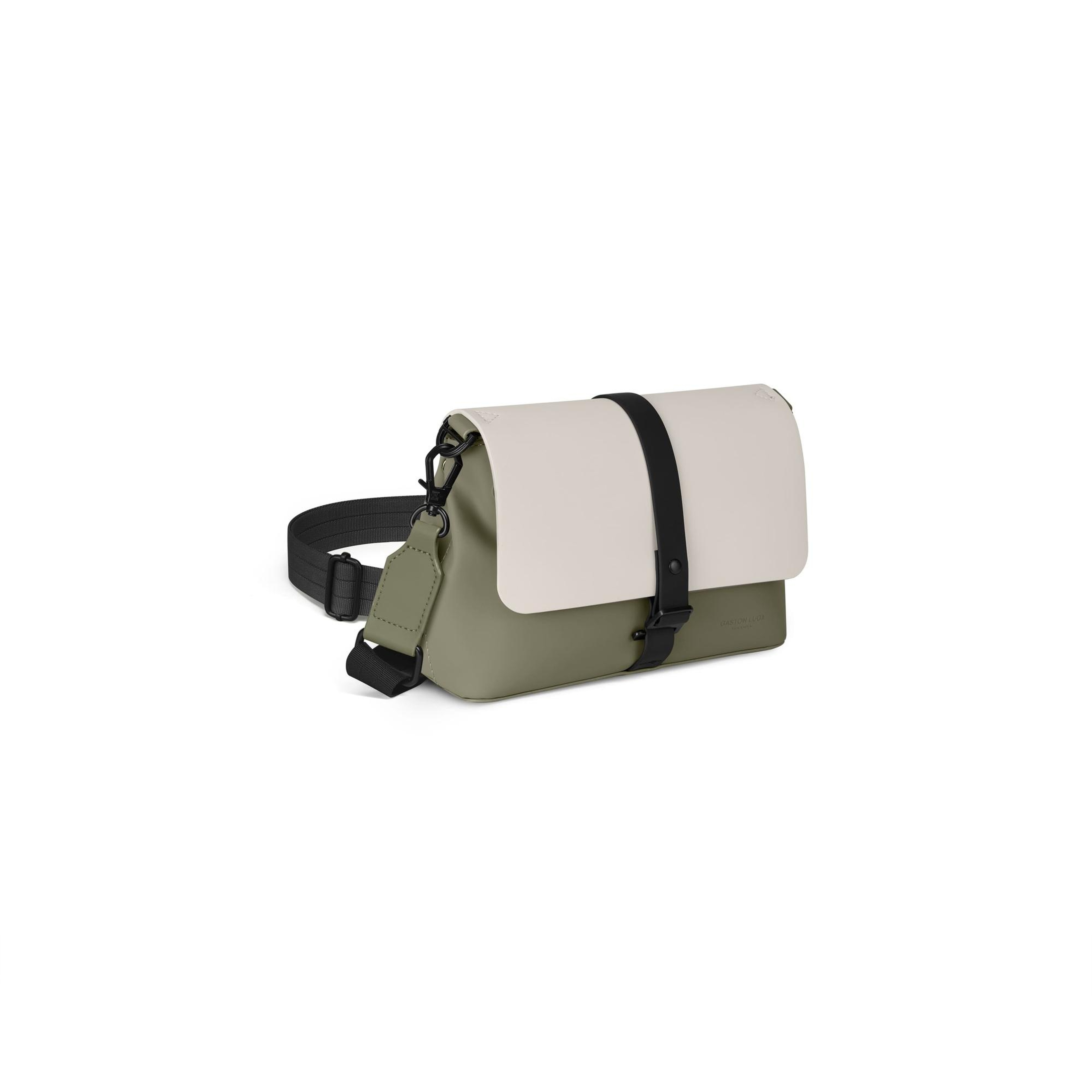 Gaston Luga Spläsh Crossbody Bag - Cloud Cream / Sage