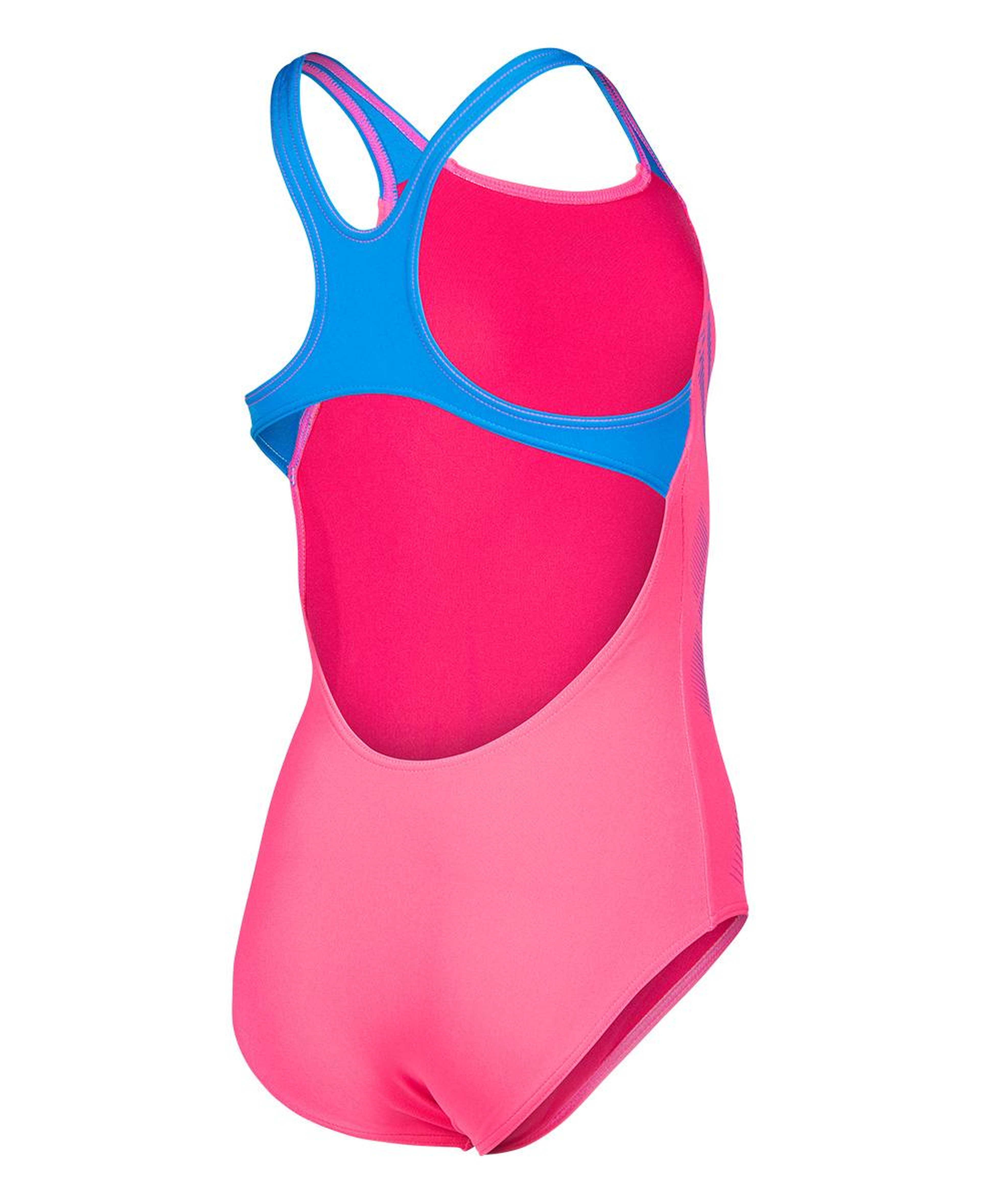 Poseidonia Pro Back Çocuk Pembe Yüzücü Mayo 009005980