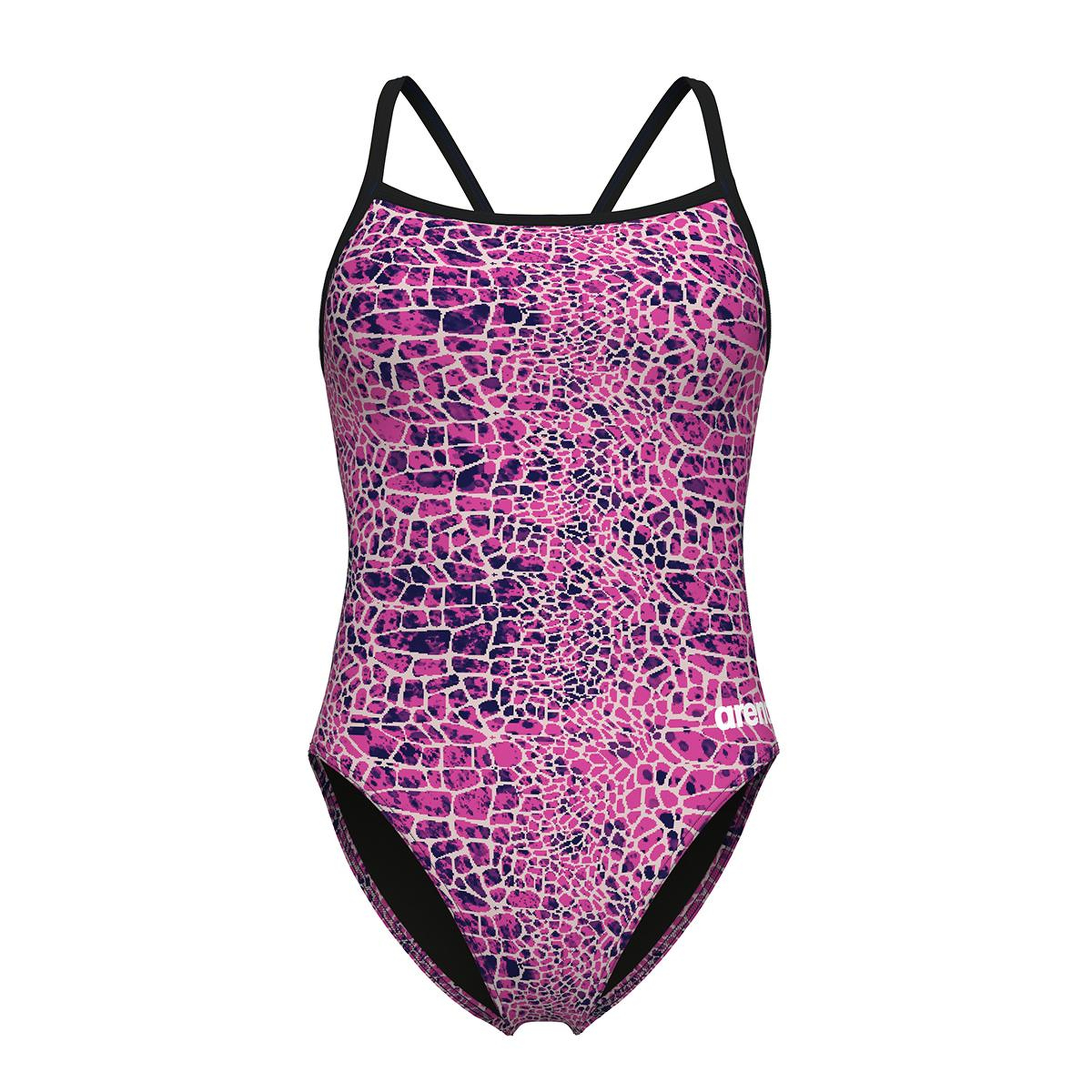 Snakeskin Challenge Kadın Pembe Yüzücü Mayosu 010156590