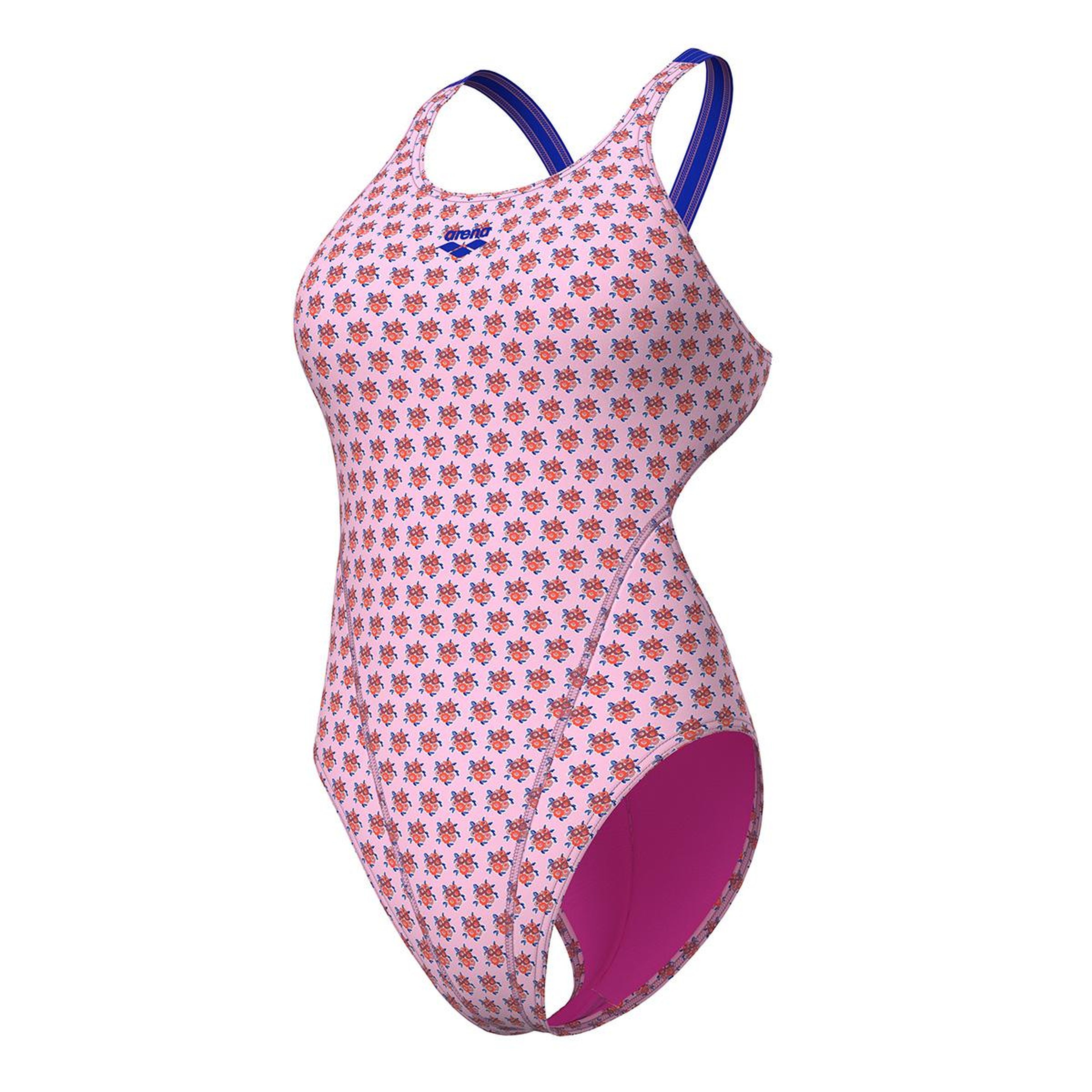 Bouquet Swim Tech Back Kadın Pembe Yüzücü Mayo 010740580