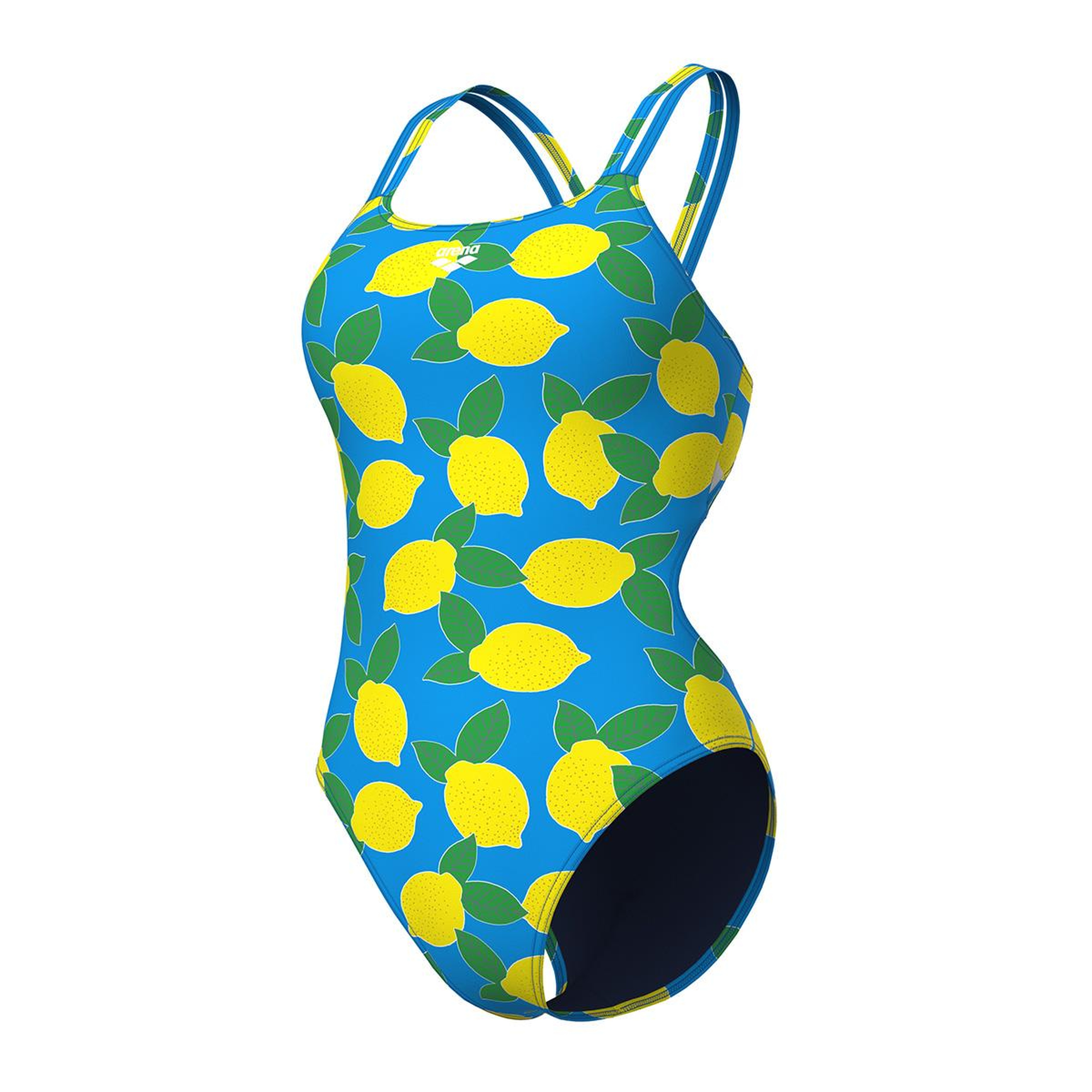 Lemons Swimsuit Lace Plus Back Kadın Turkuaz Yüzücü Mayo 010704858