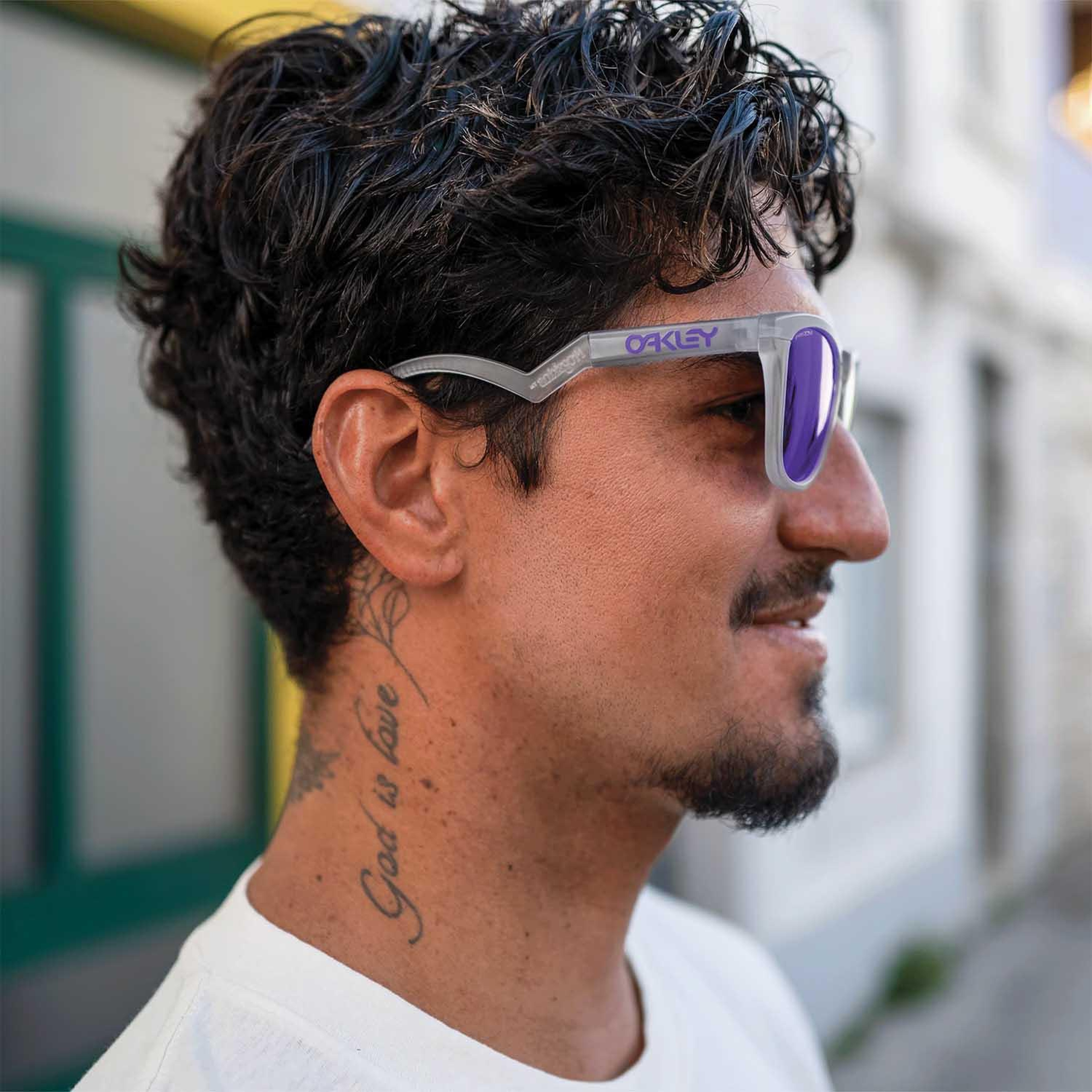 Oakley Frogskins Hybrid Erkek Sarı Gözlük