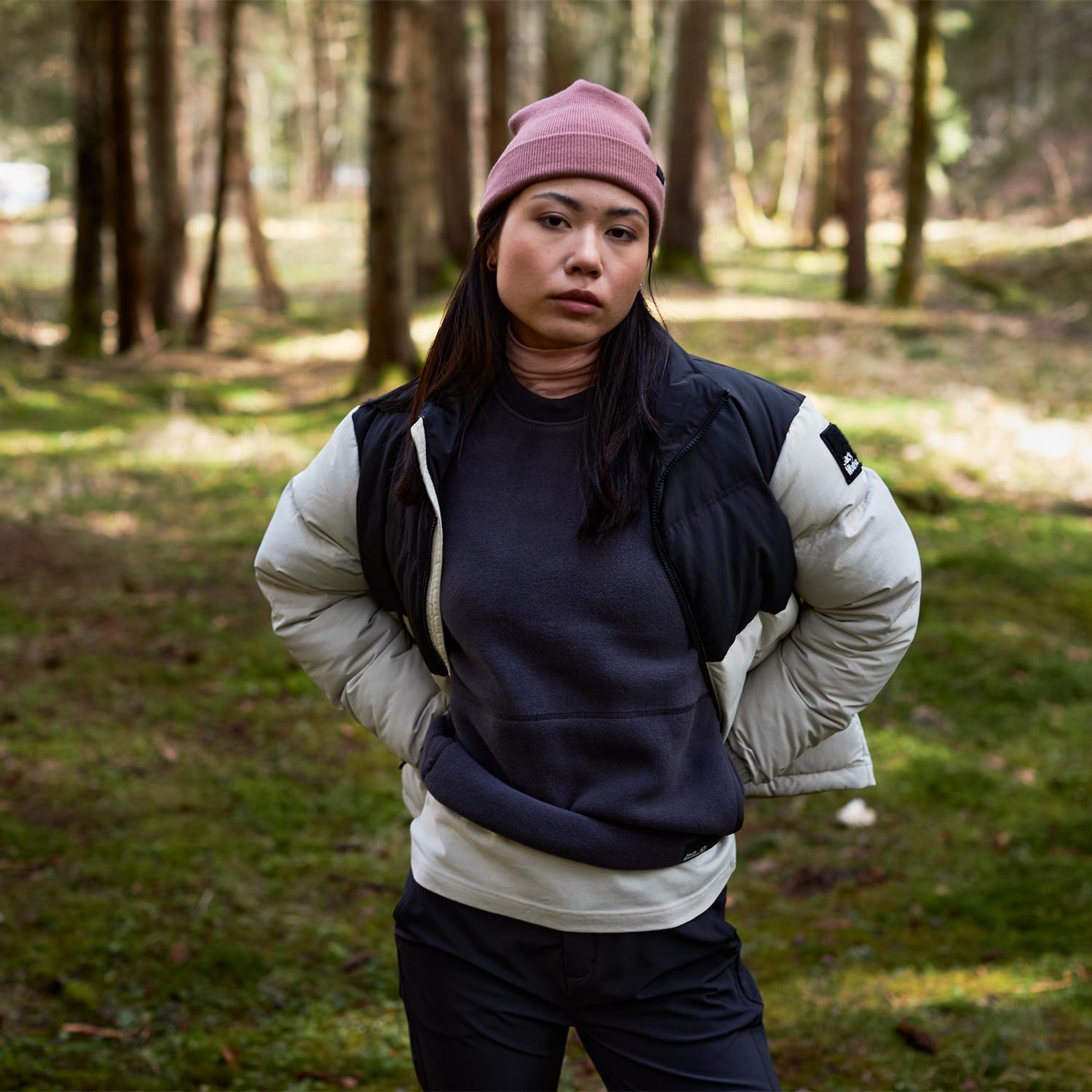 Jack Wolfskin Rib Hat Bere Pudra