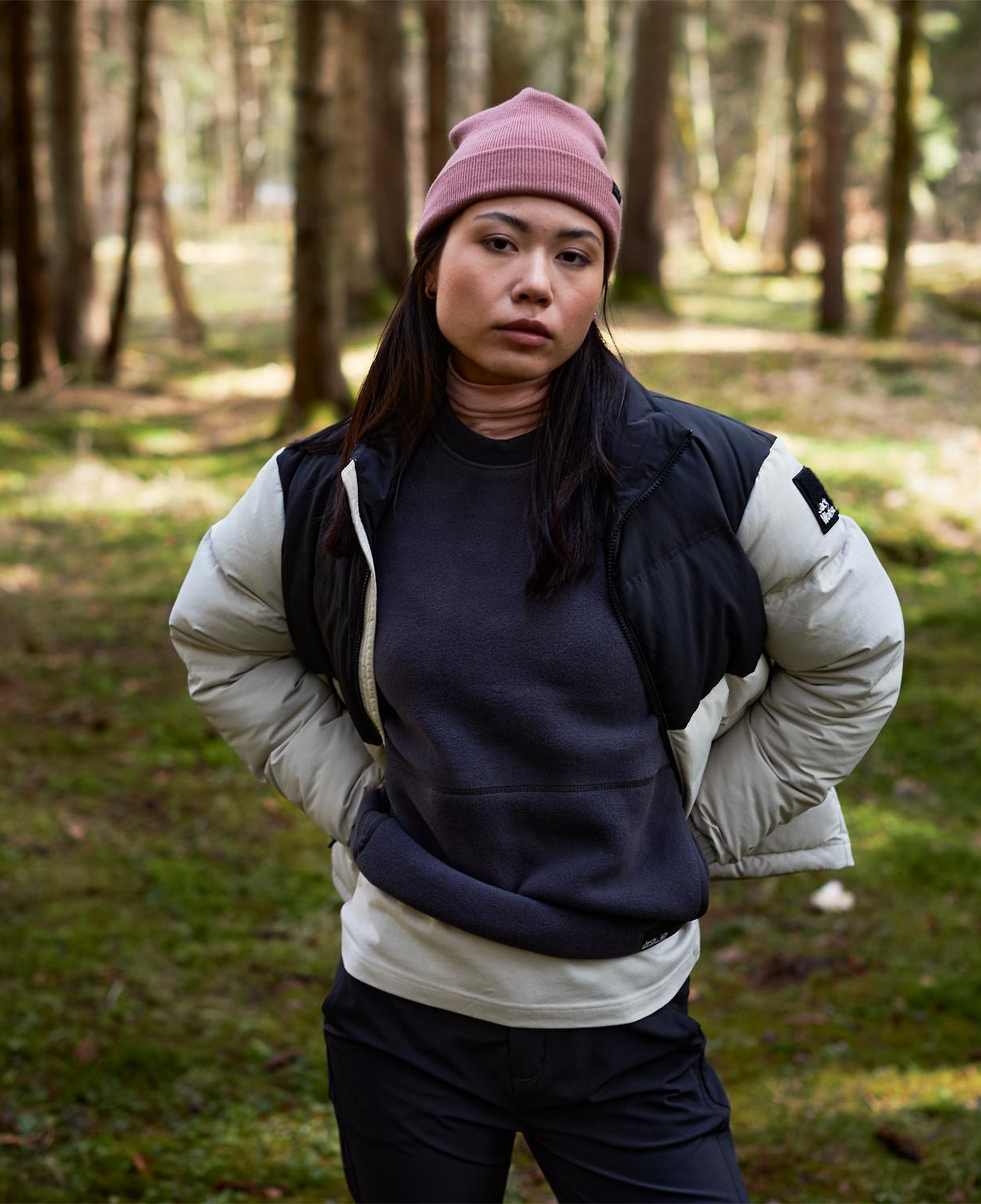 Jack Wolfskin Rib Hat Bere Pudra