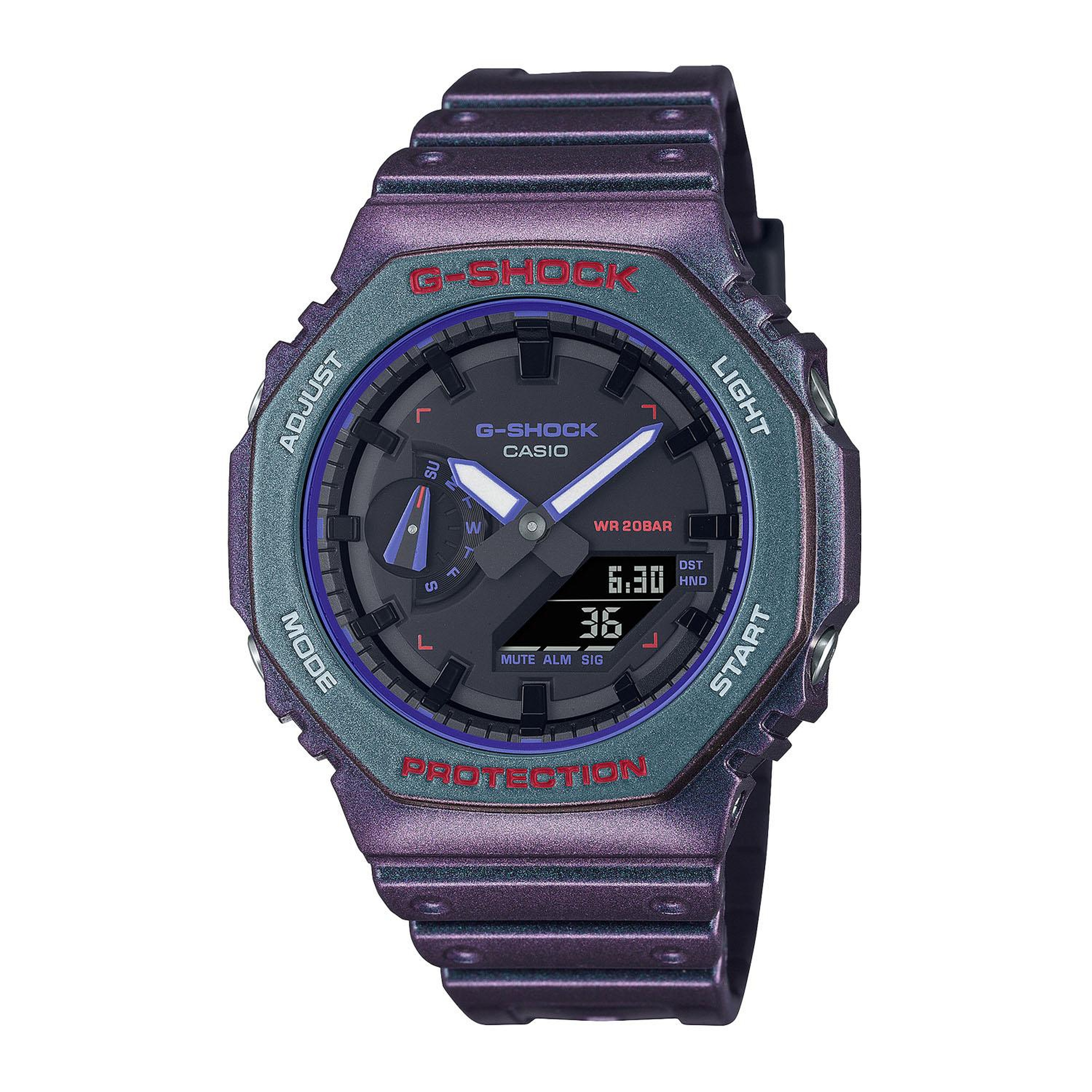 Casio Ga-2100ah-6adr Erkek Gri Saat