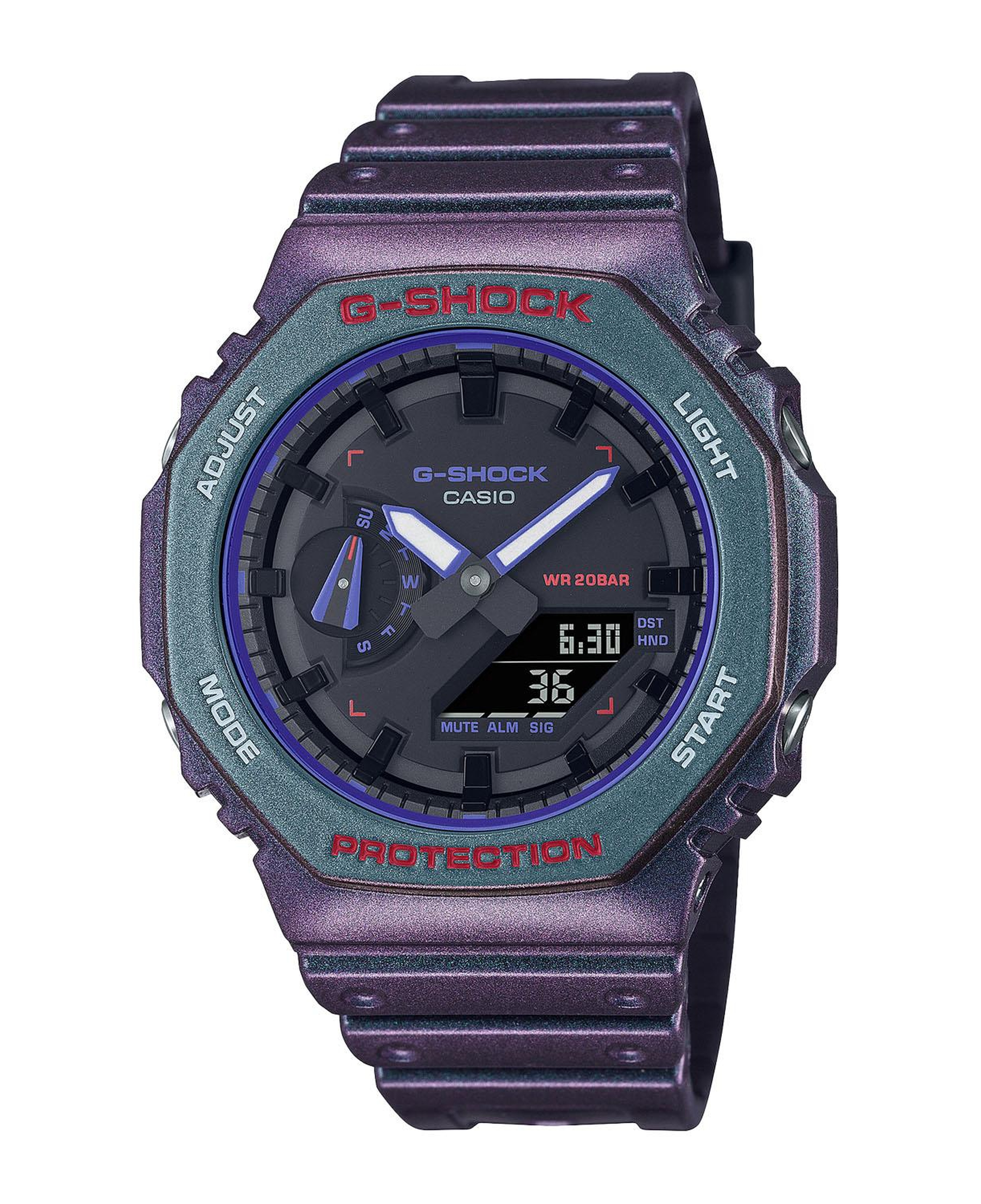 Casio Ga-2100ah-6adr Erkek Gri Saat