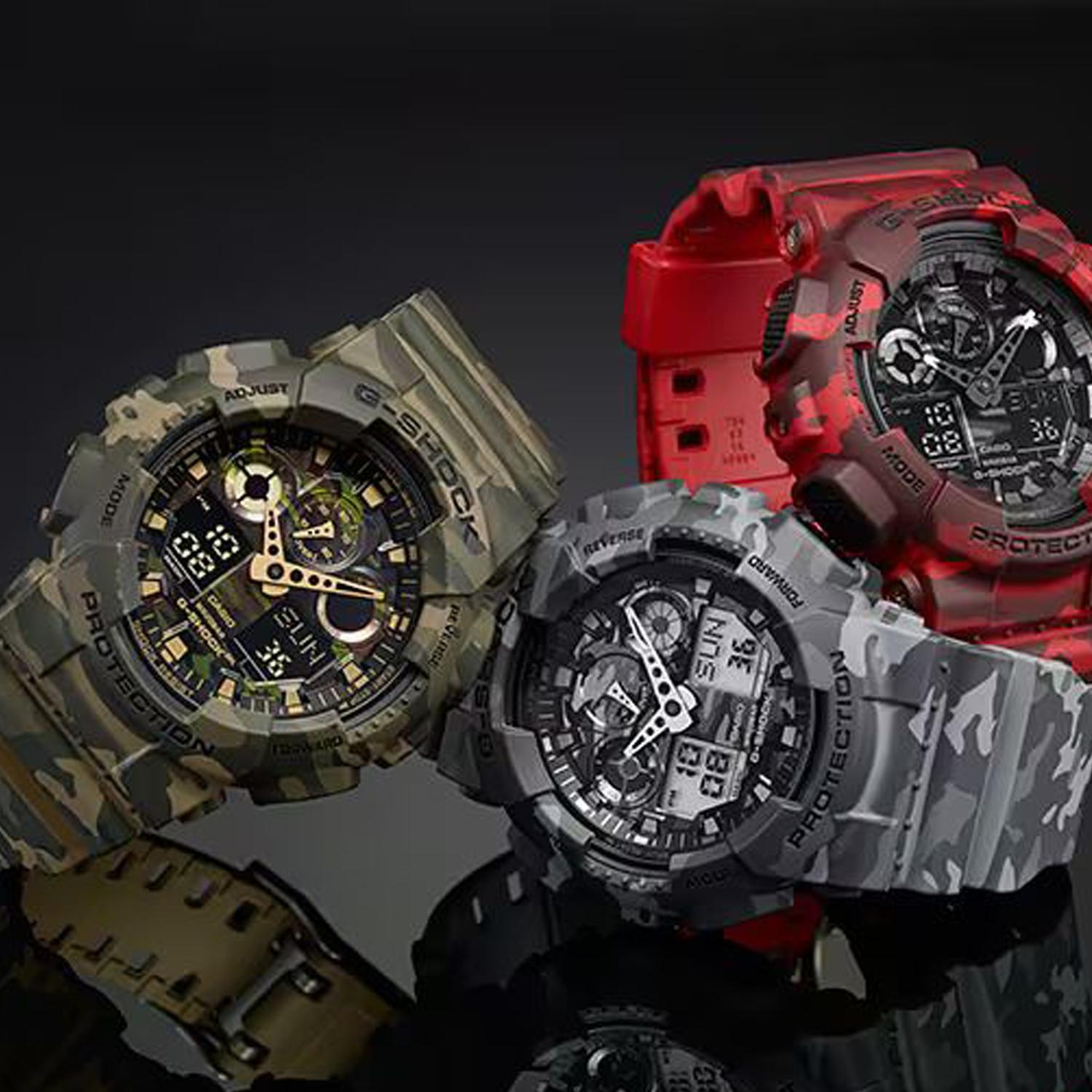 Casio GA-100CM-4ADR Kol Saati