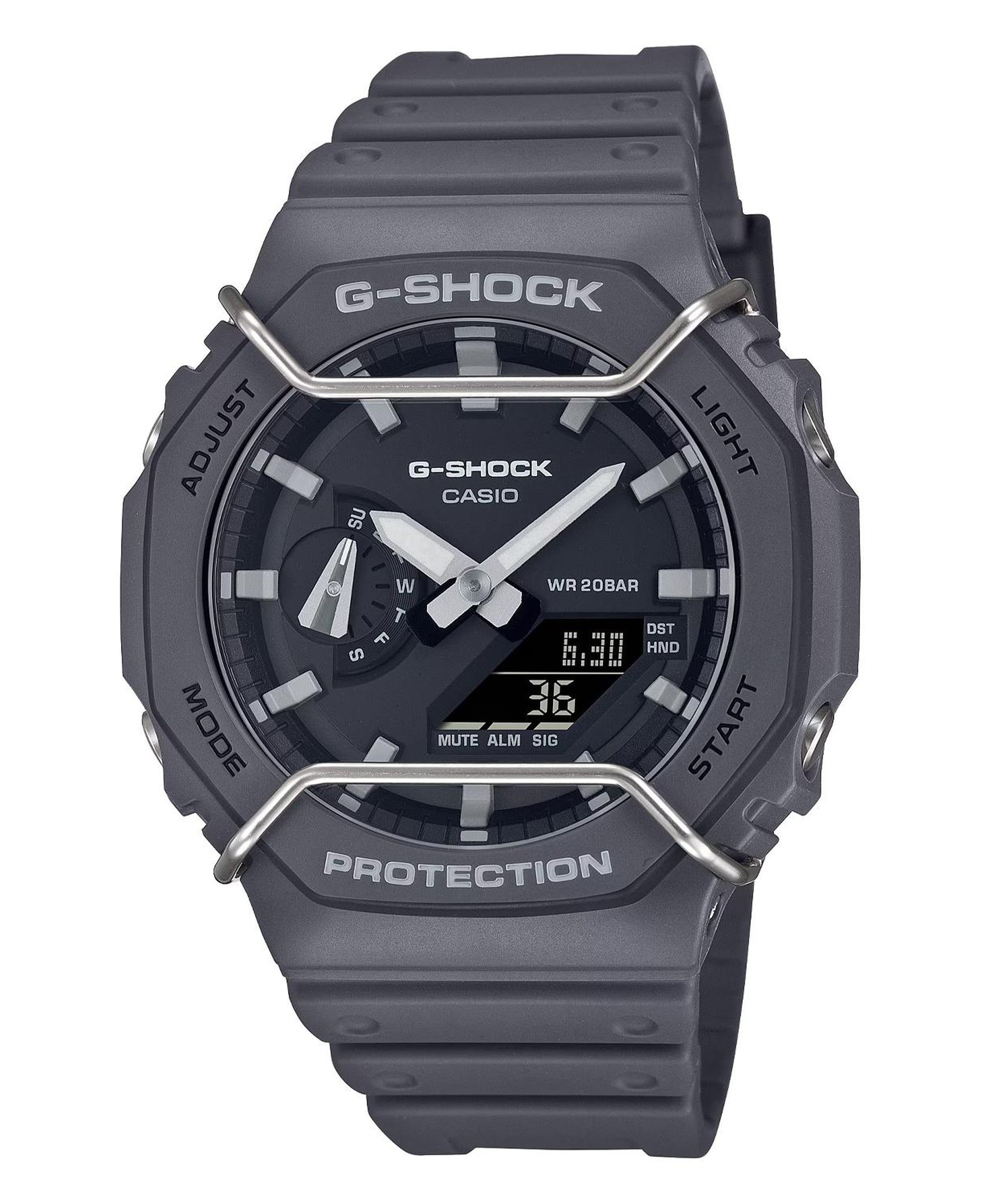 Casio Ga-2100pts-8adr Kol Saati Erkek Gri Saat