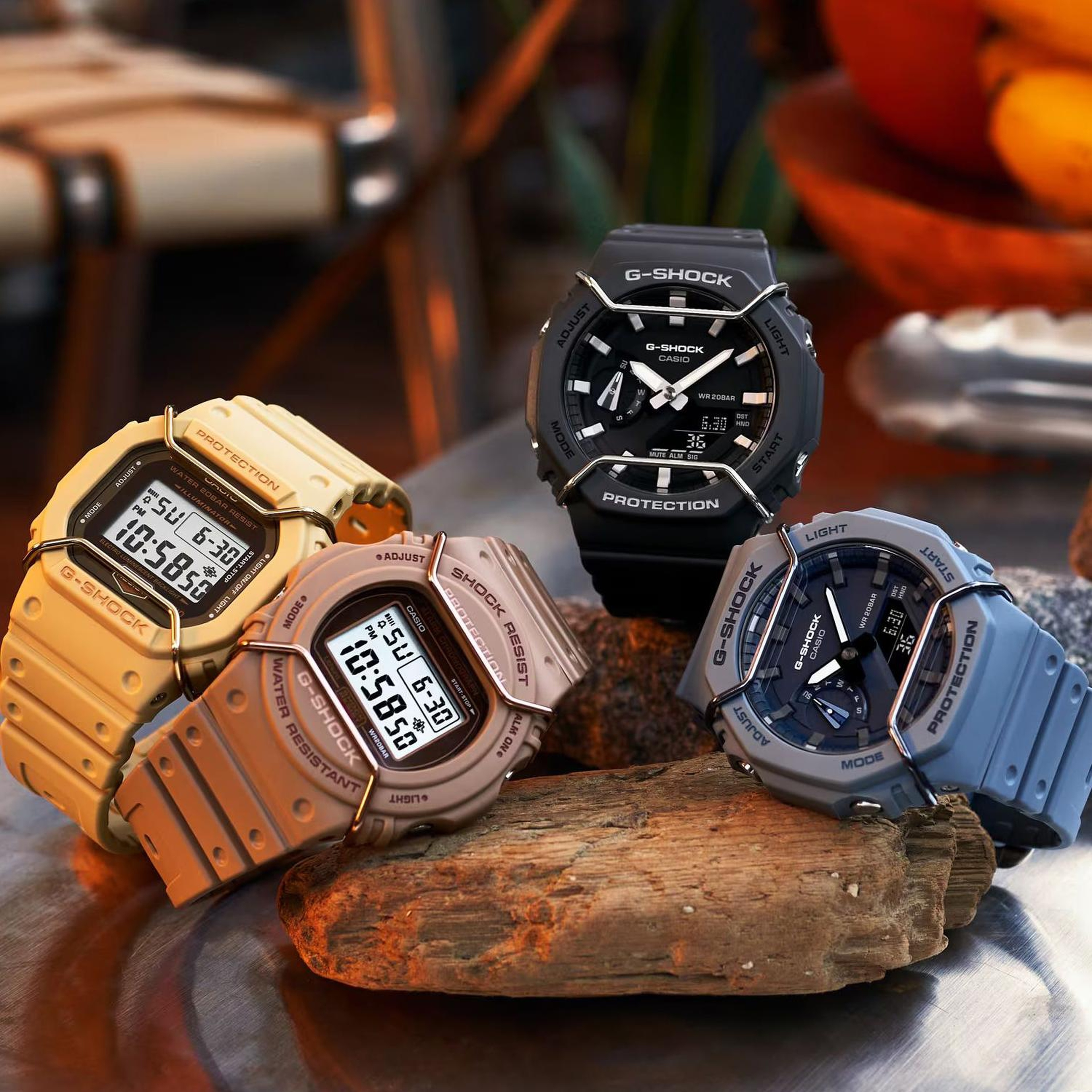 Casio Ga-2100pts-8adr Kol Saati Erkek Gri Saat