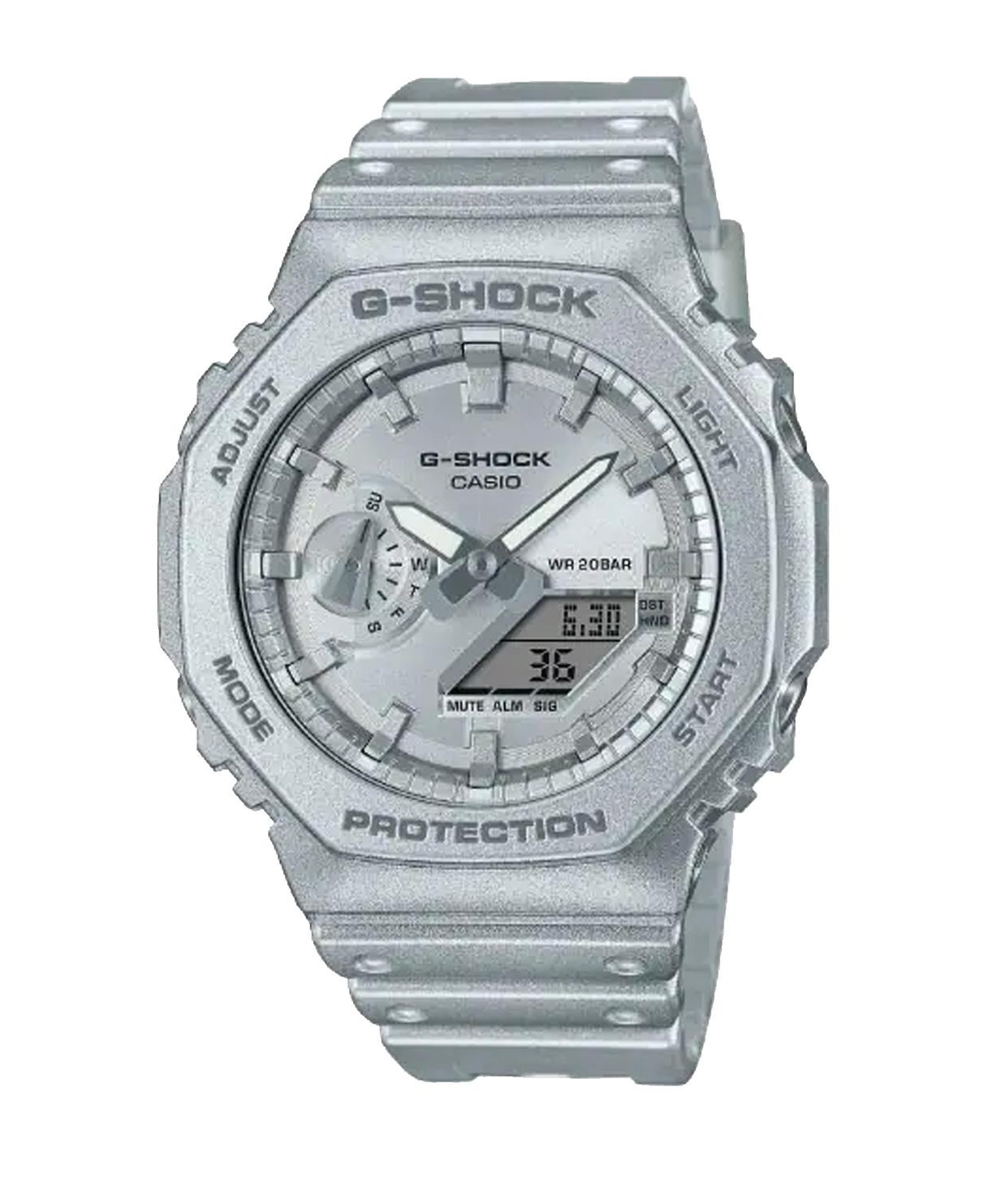 Casio Ga-2100ff-8adr Kol Saati Erkek Gri Saat