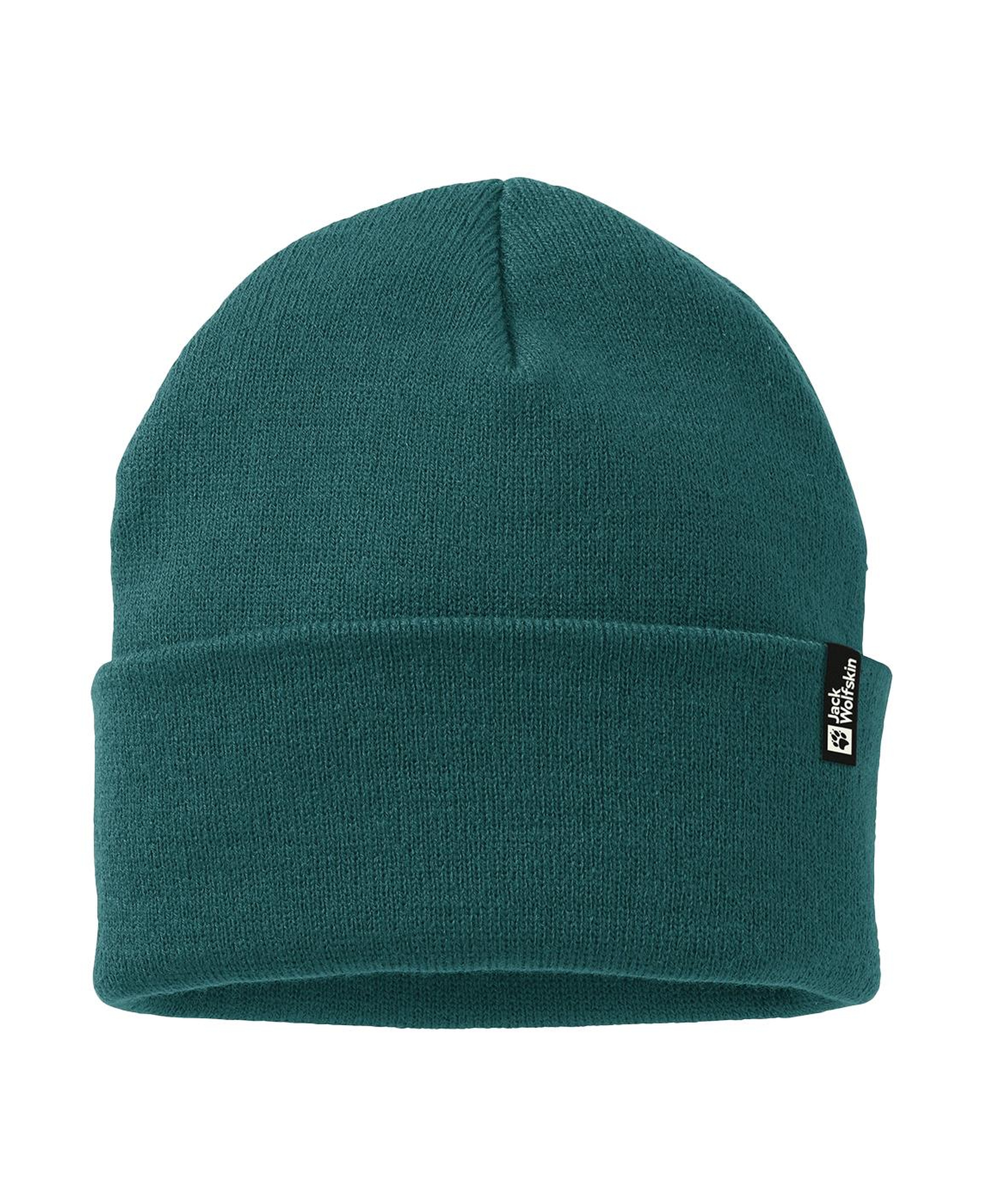 Jack Wolfskin Rib Beanie Unisex Yeşil Bere