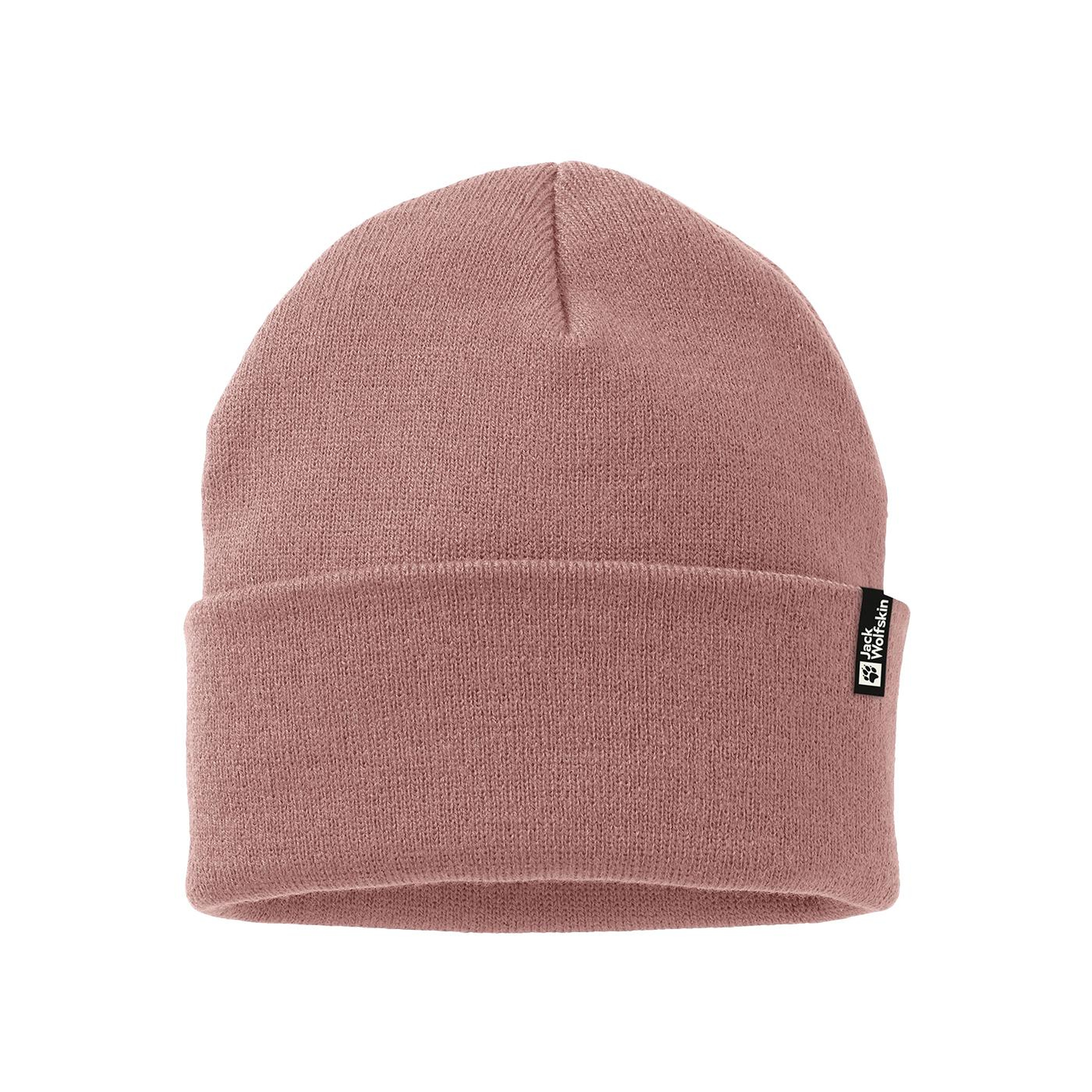 Jack Wolfskin Rib Beanie Unisex Pembe Bere