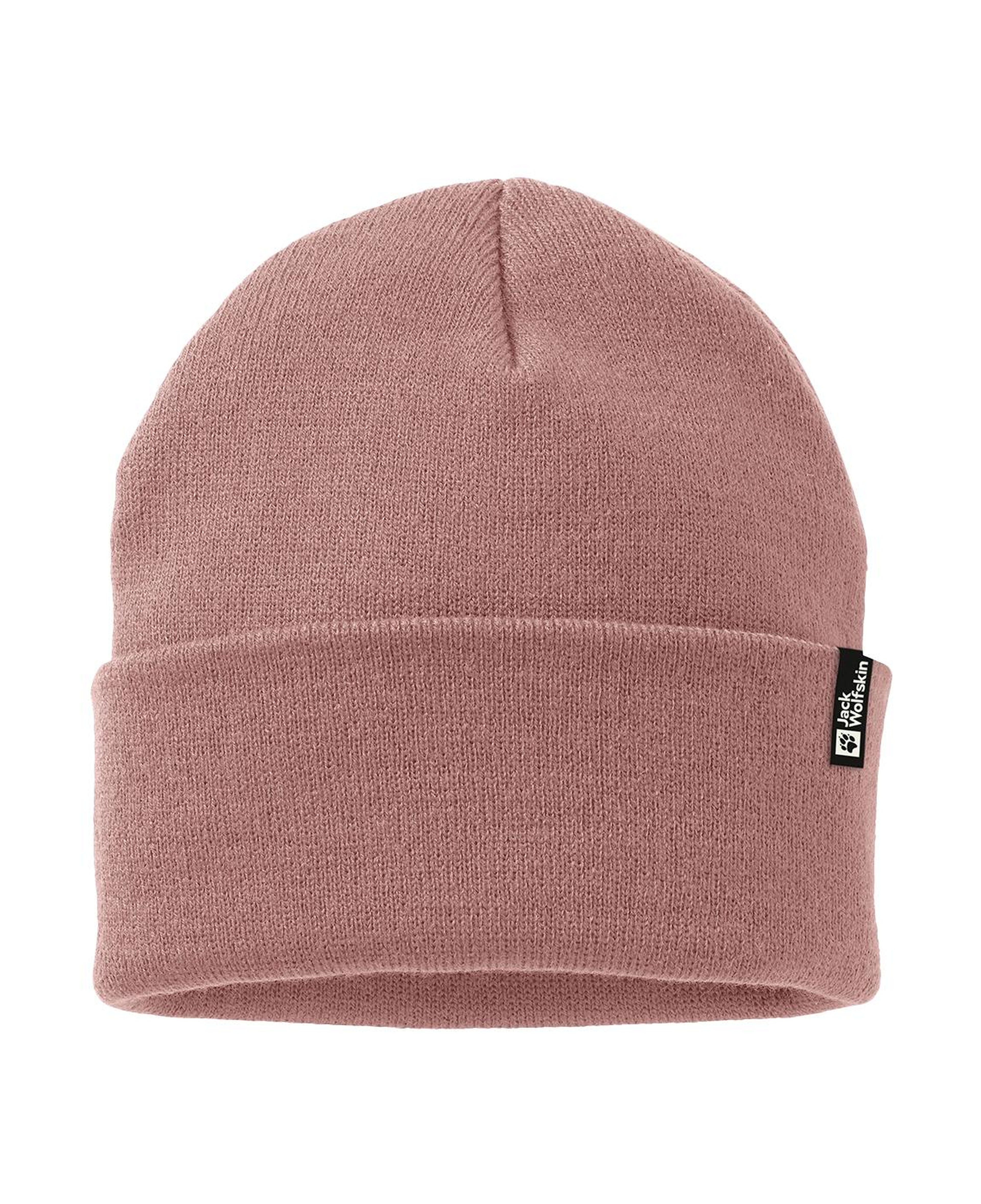 Jack Wolfskin Rib Beanie Unisex Pembe Bere