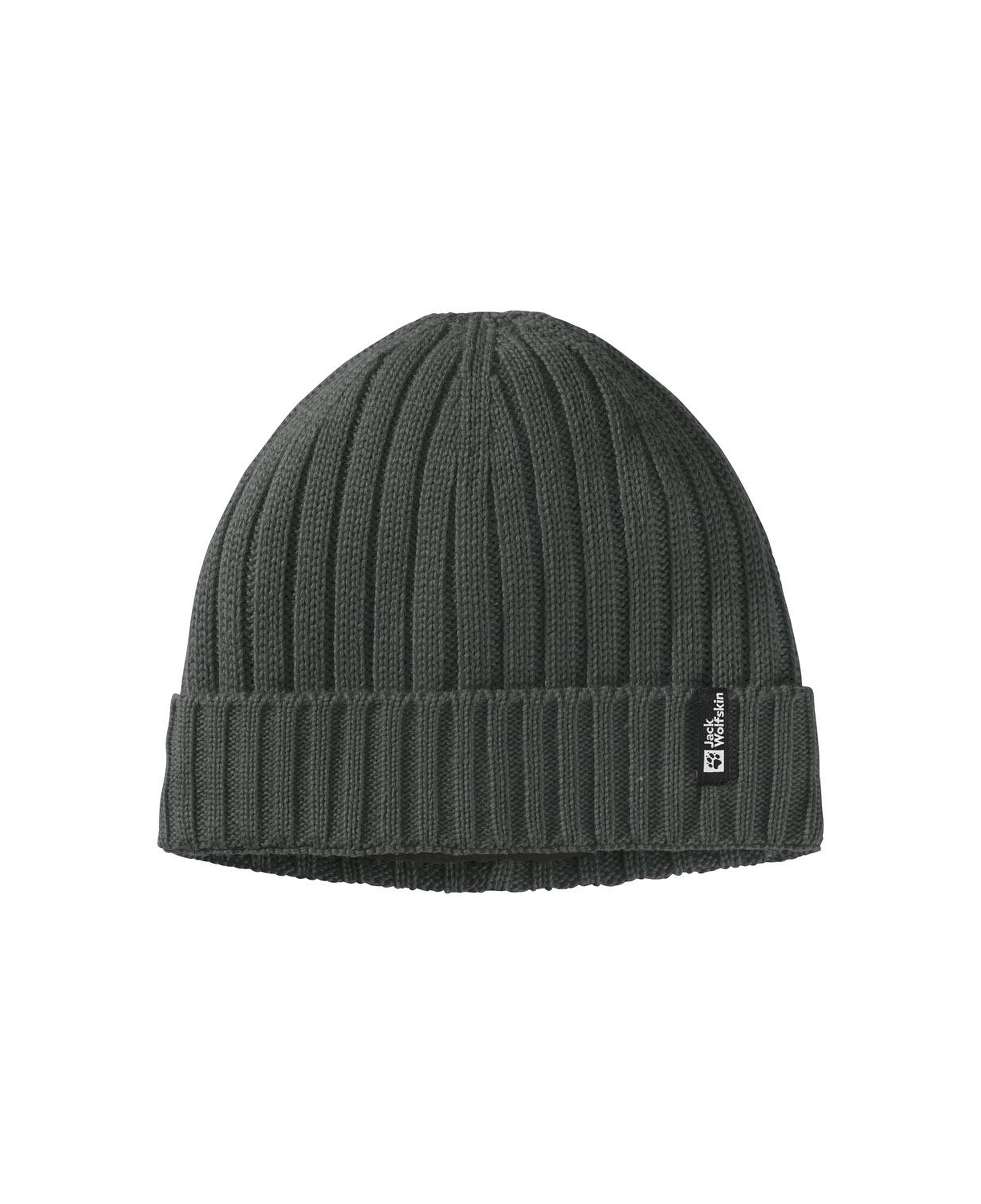 Jack Wolfskin Rib Knit Beanie Unisex Yeşil Bere