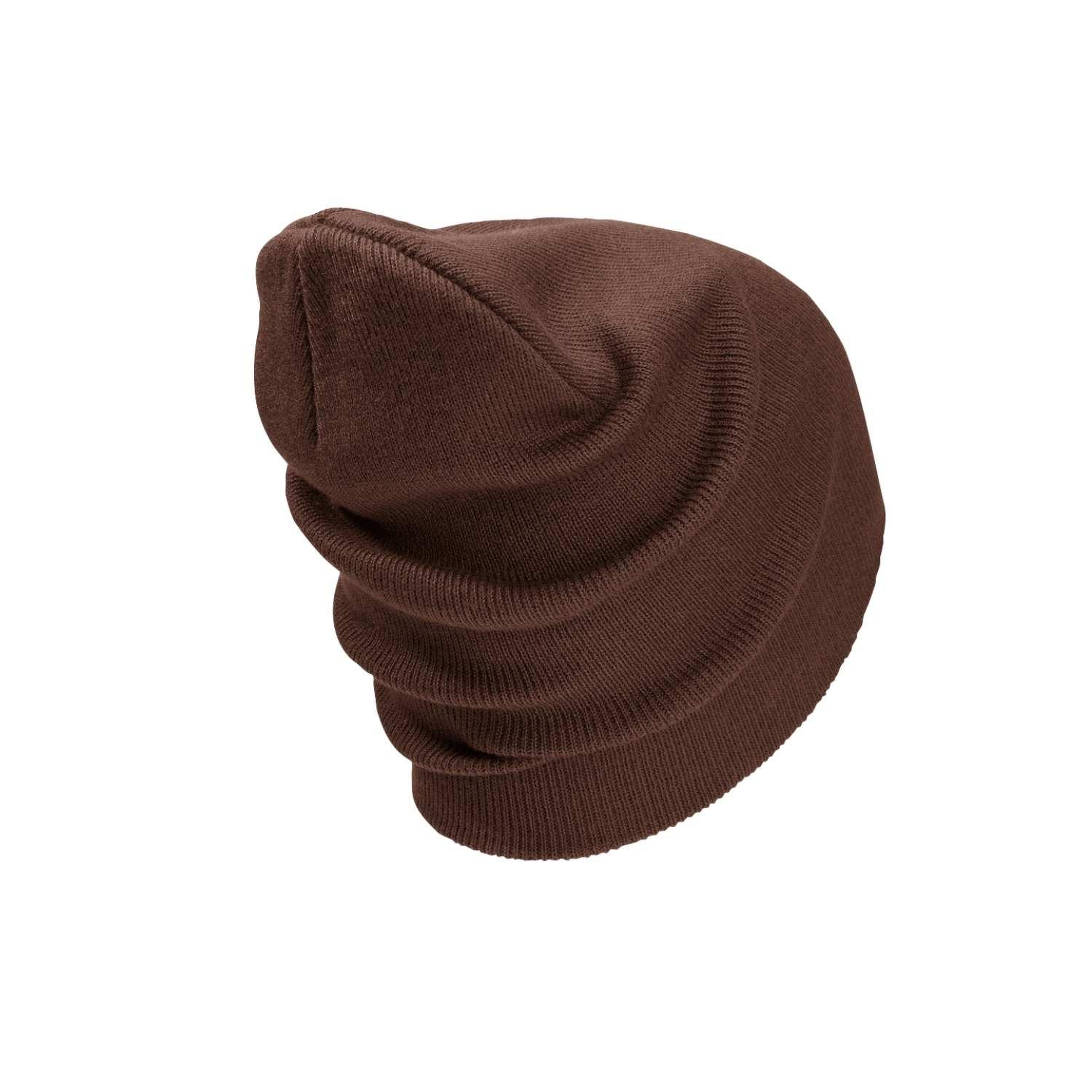Jack Wolfskin Rib Beanie Unisex Kahverengi Bere