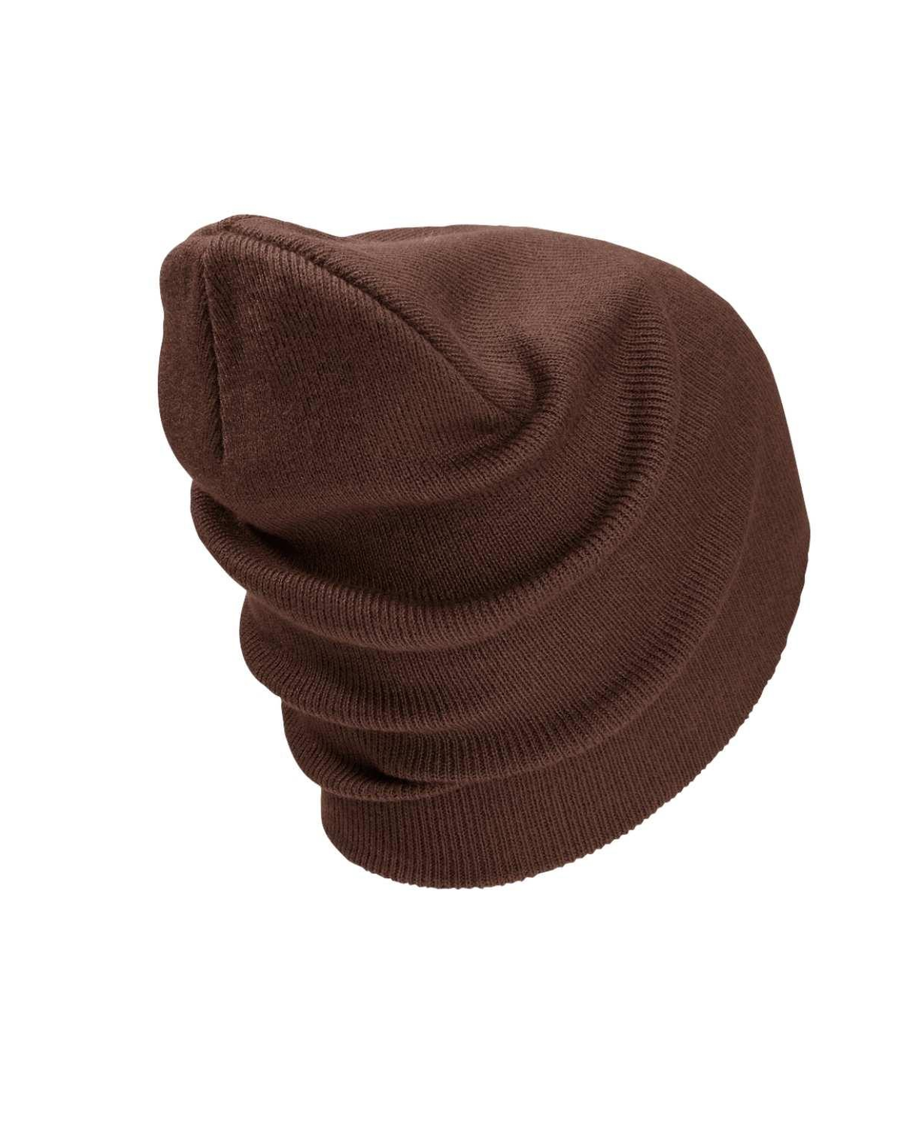 Jack Wolfskin Rib Beanie Unisex Kahverengi Bere