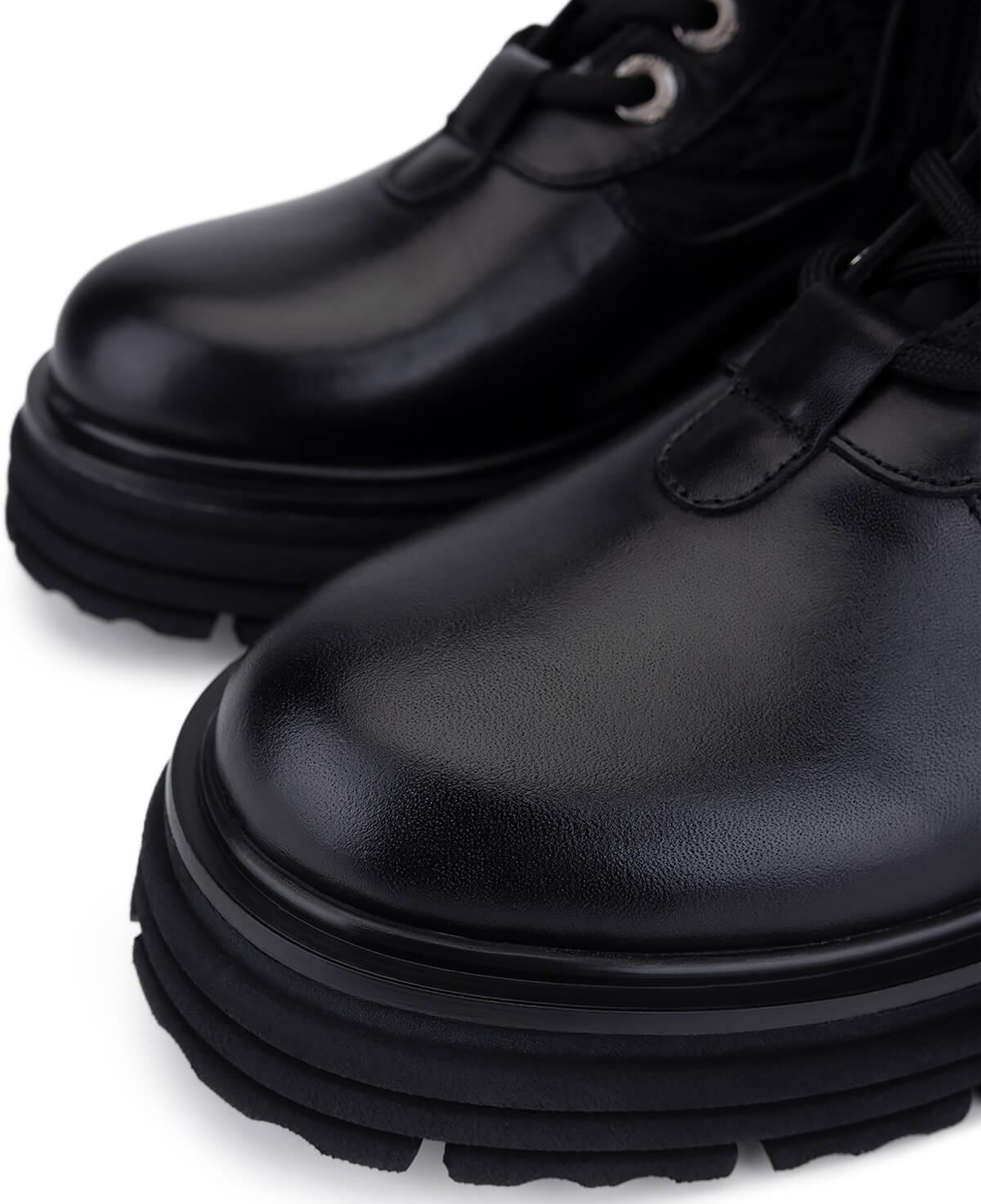 Tamer Tanca Kadın Hakiki Deri Siyah Deri Casual Bot