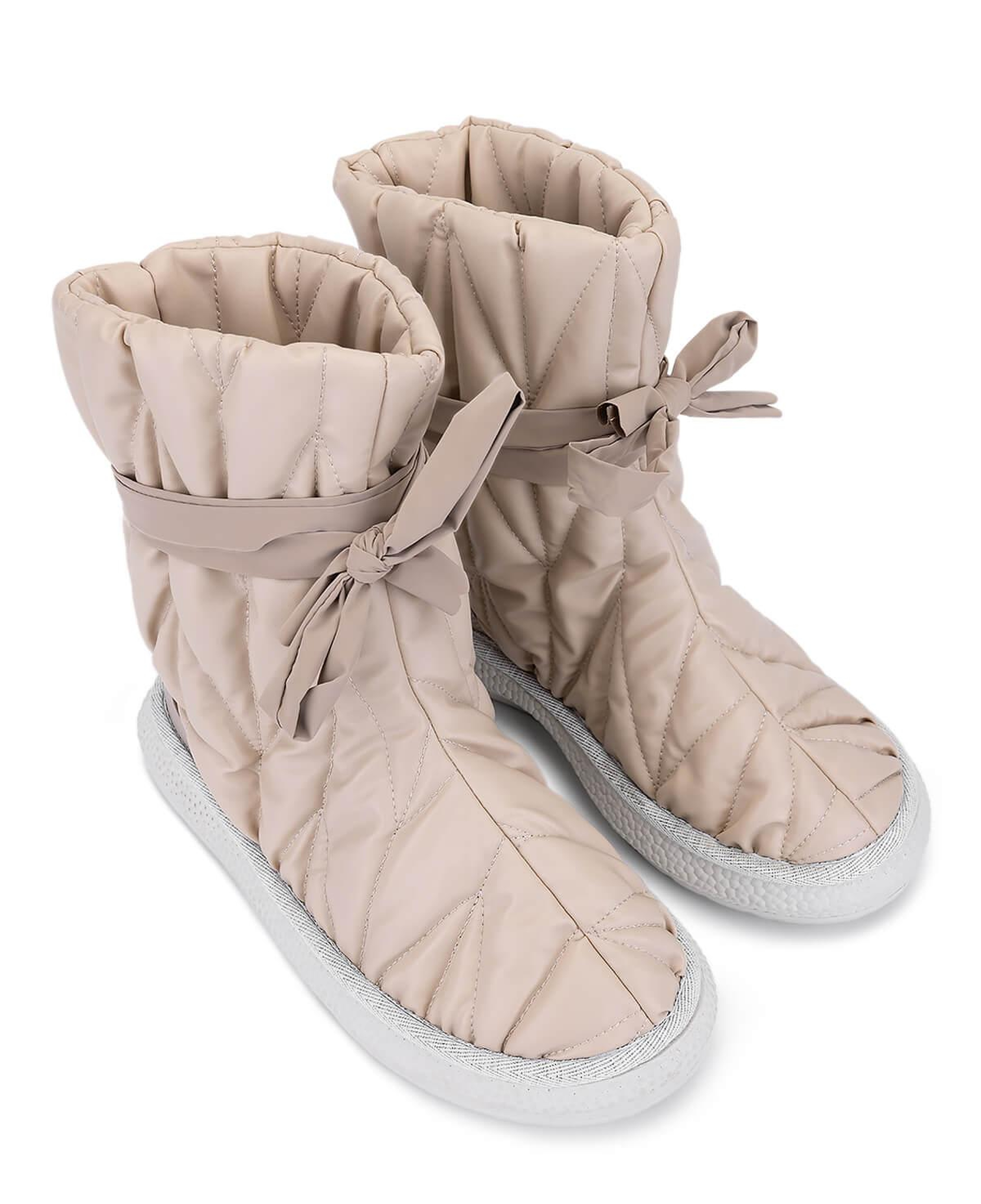 Tamer Tanca Kadın Hakiki Deri Açık Bej Casual Bot