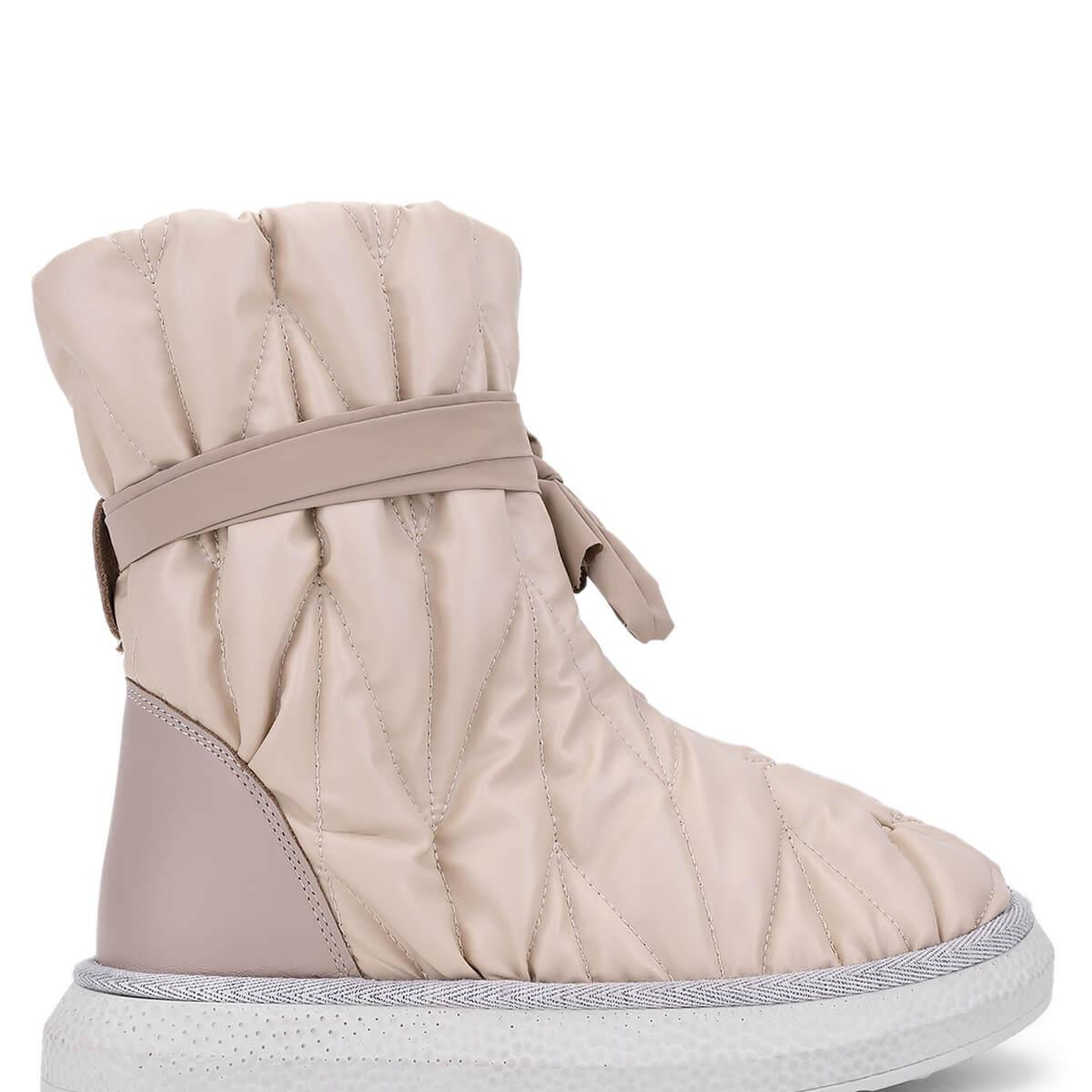 Tamer Tanca Kadın Hakiki Deri Açık Bej Casual Bot