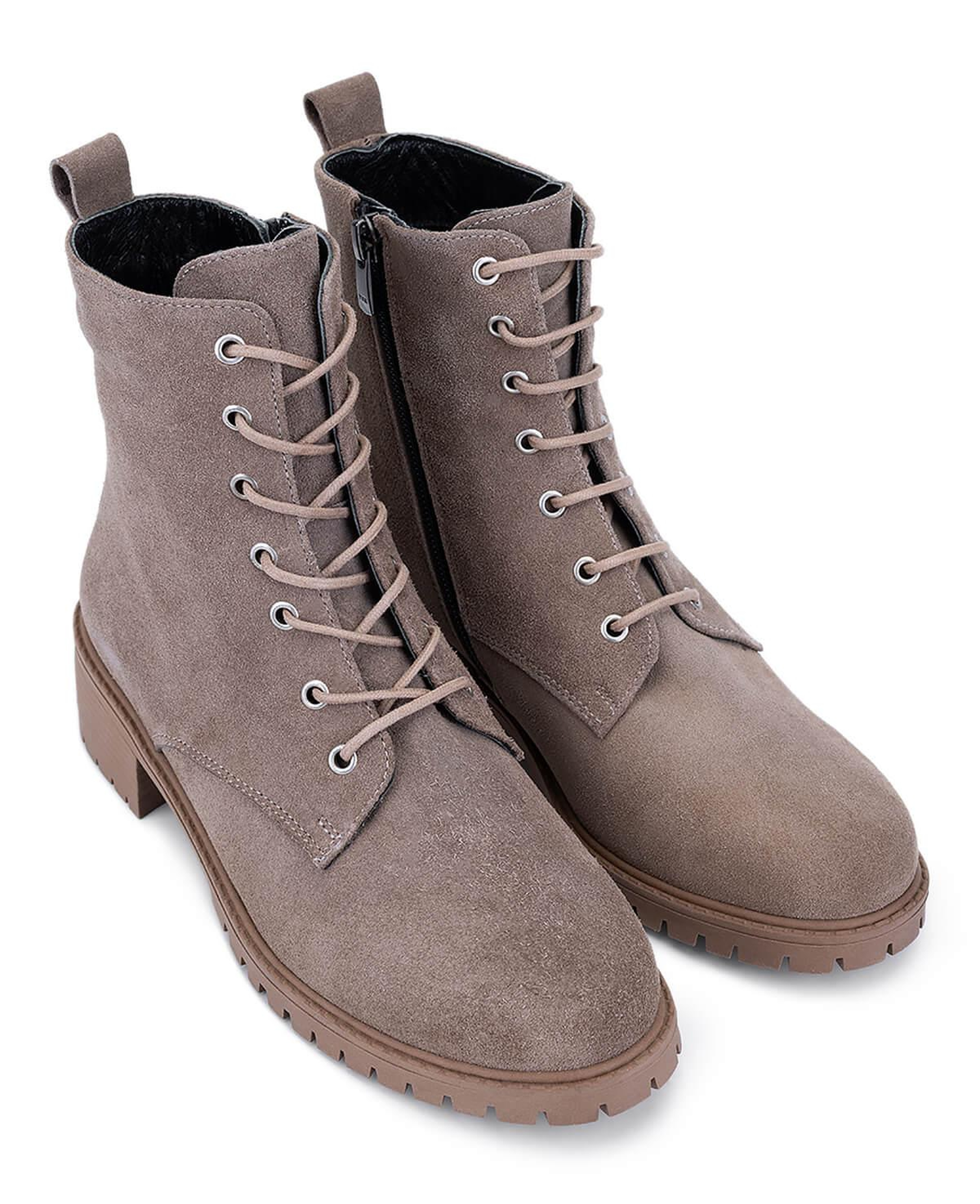 Tamer Tanca Kadın Hakiki Deri VIZON SUET YRM Casual Bot