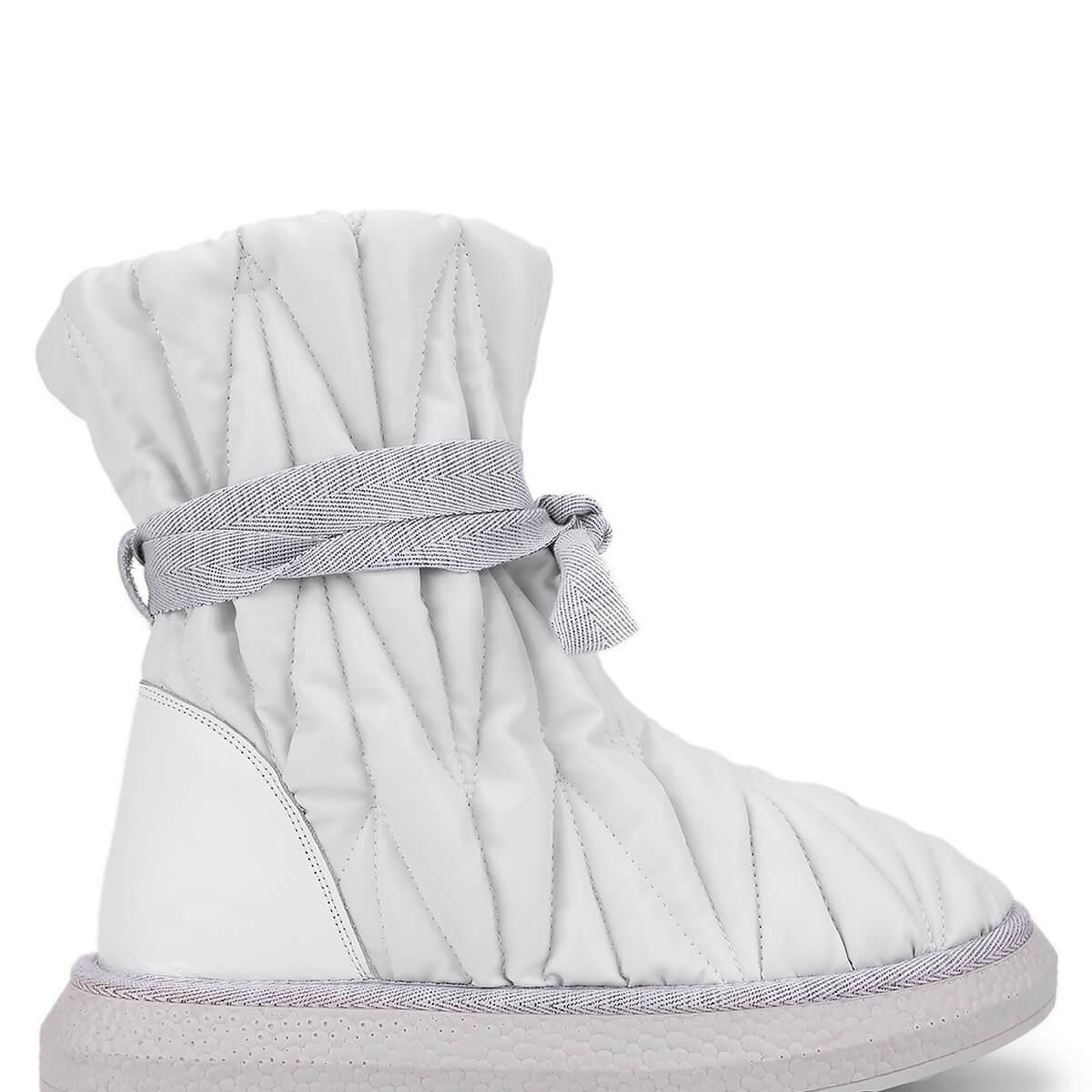 Tamer Tanca Kadın Hakiki Deri Beyaz Casual Bot