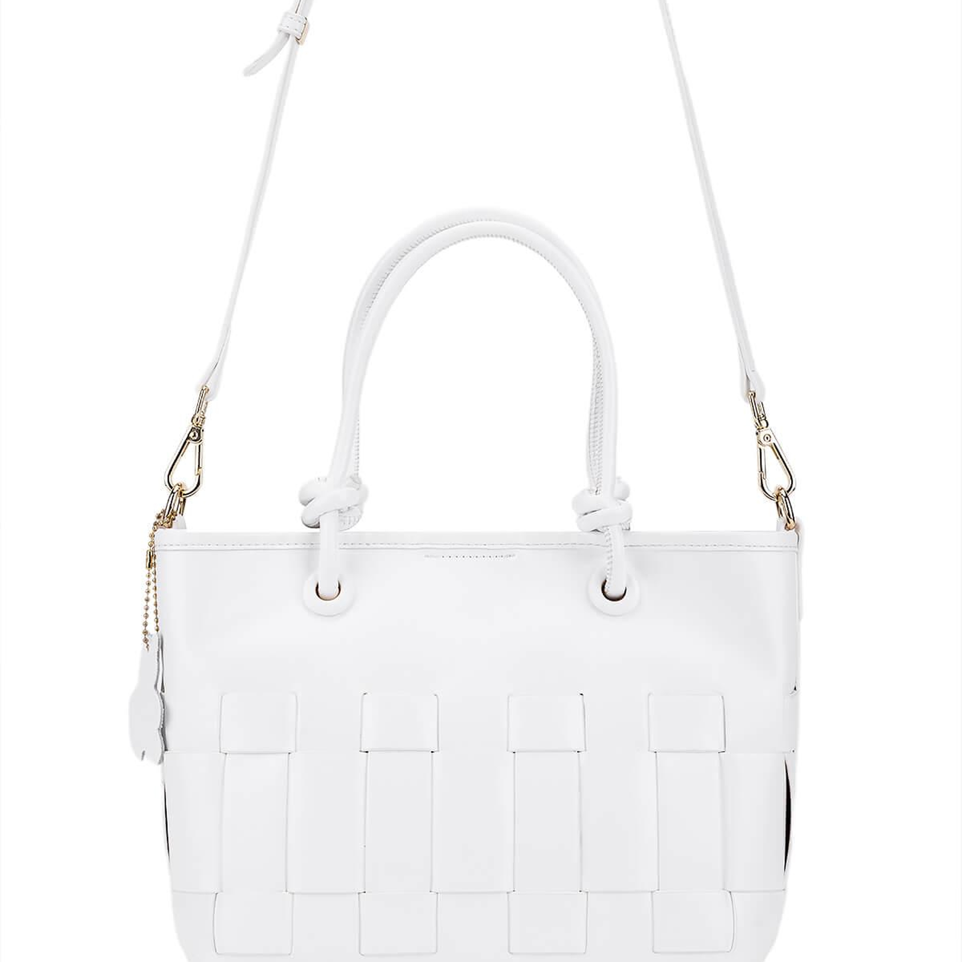 Tamer Tanca Kadın Suni Deri Beyaz Kol Çantası