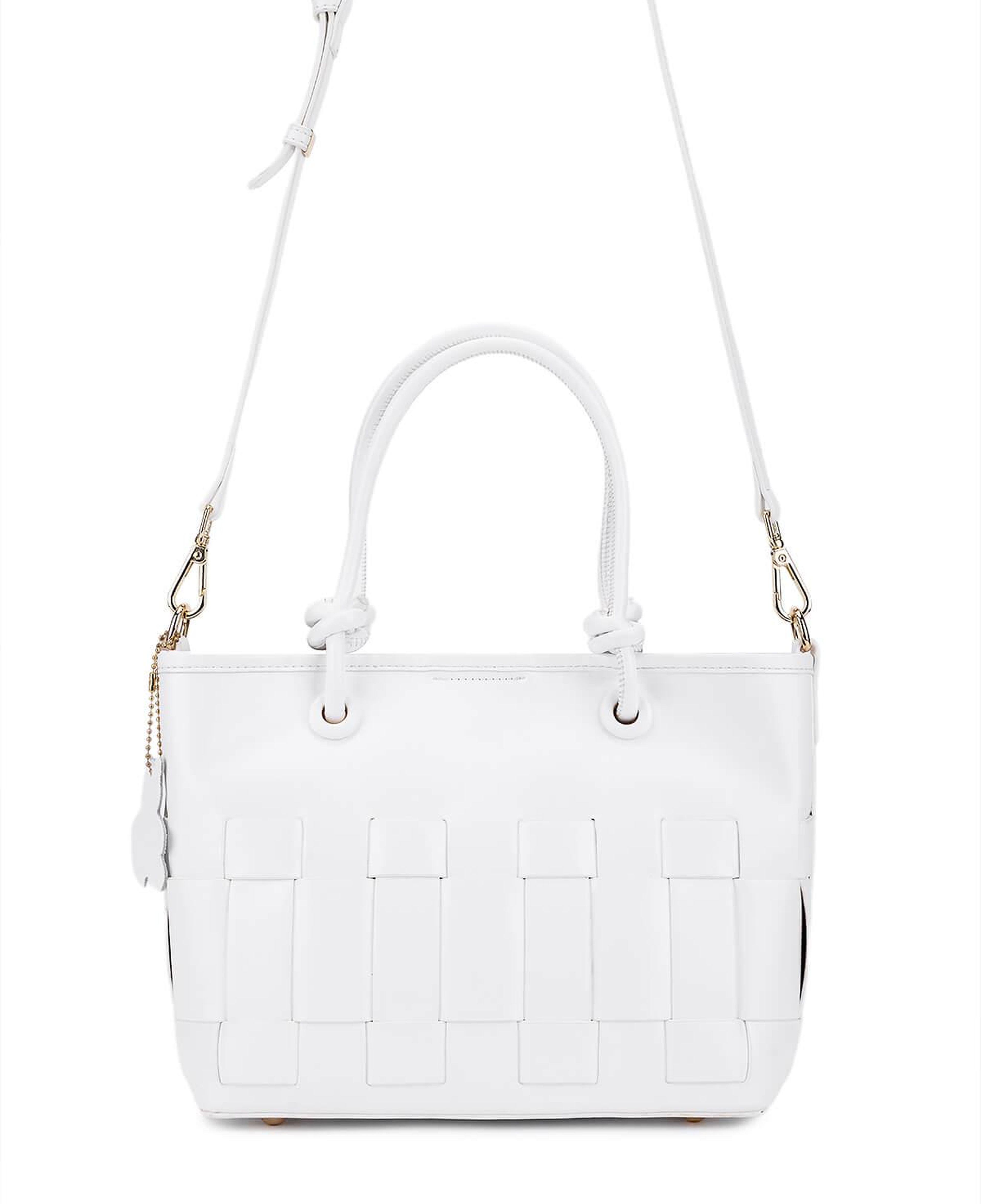 Tamer Tanca Kadın Suni Deri Beyaz Kol Çantası