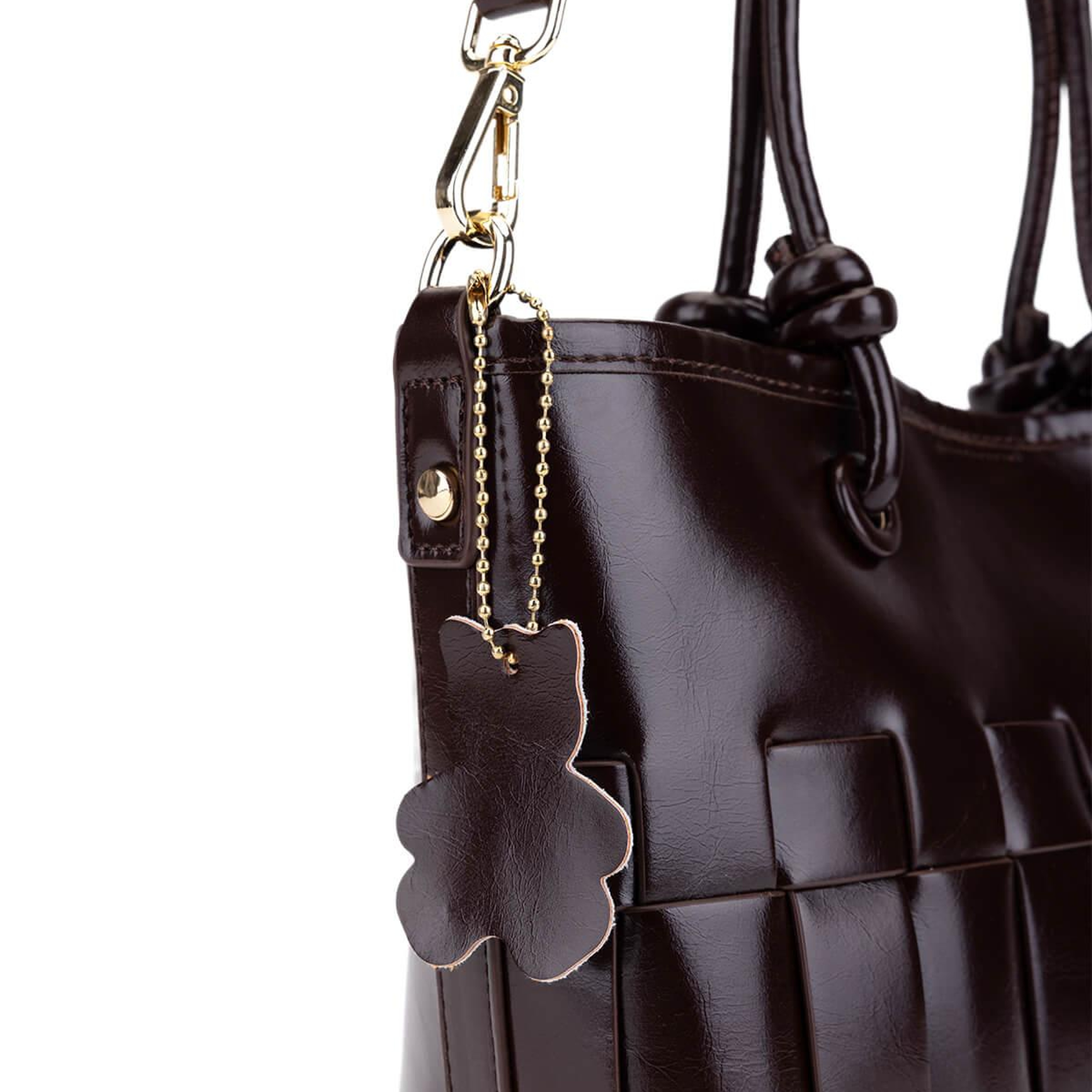 Tamer Tanca Kadın Suni Deri Kahverengi Kol Çantası