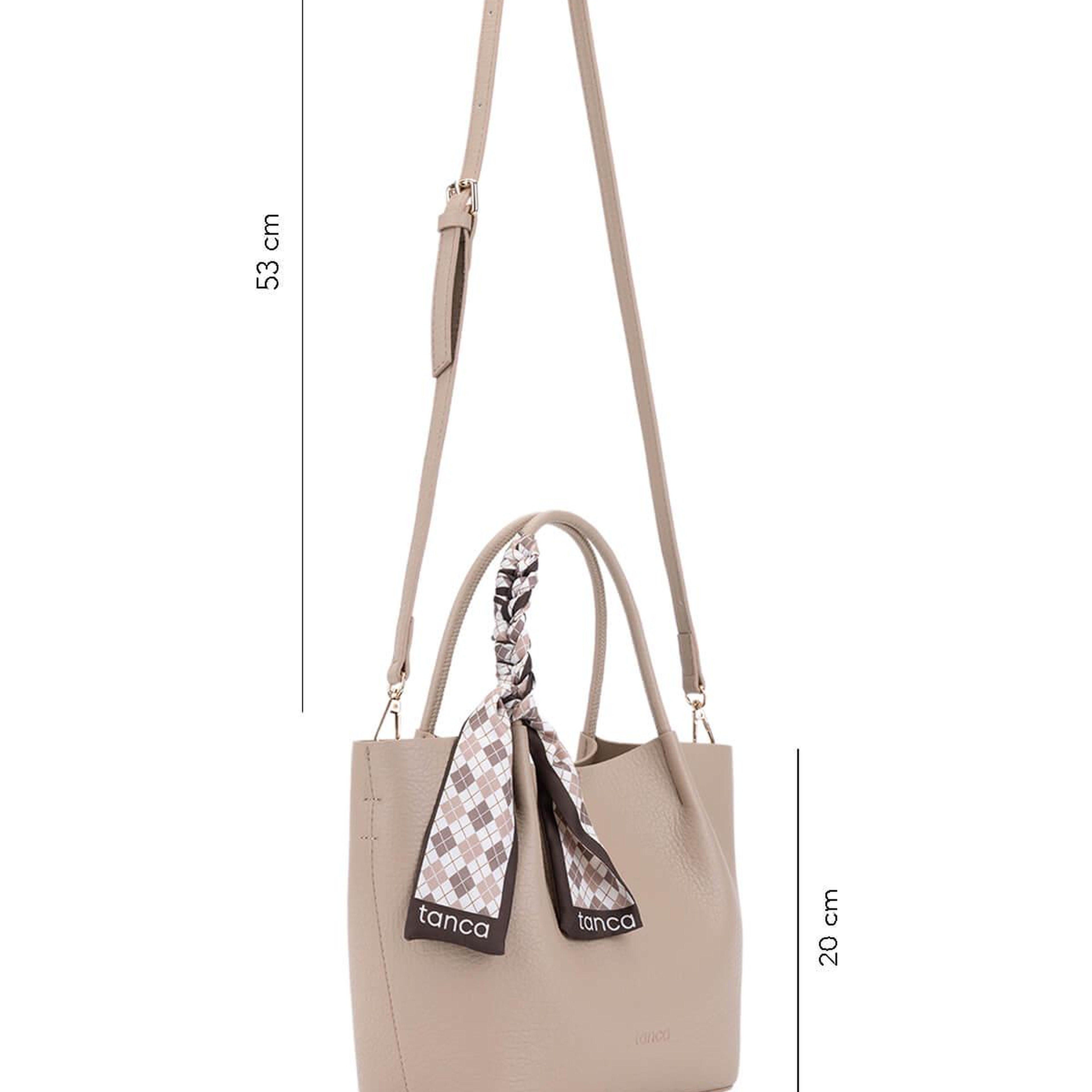 Tamer Tanca Kadın Suni Deri Vizon Kol Çantası