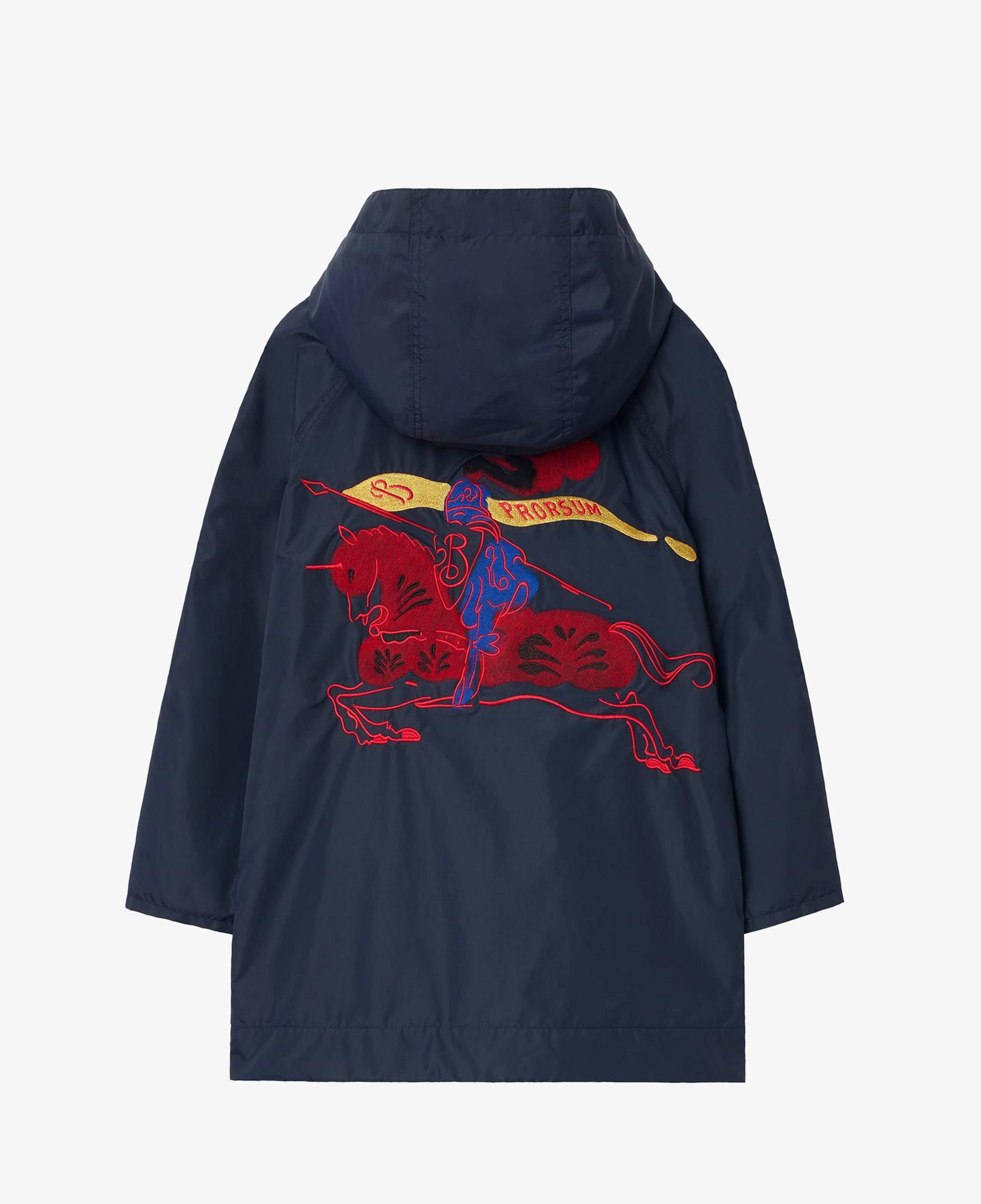 Burberry Watercolour Ekd Nylon Çocuk Lacivert Parka