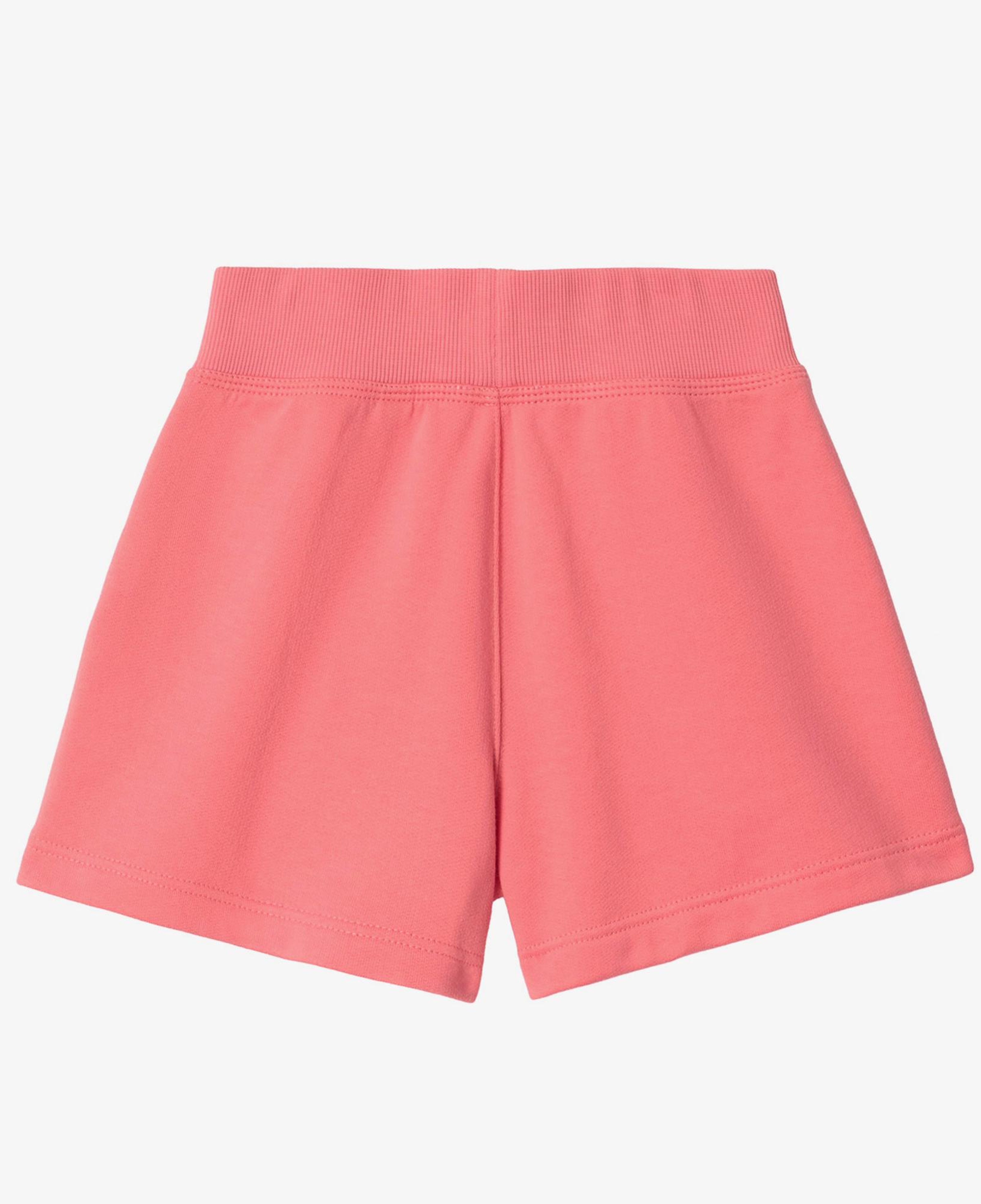 Burberry Check Trim Cotton Çocuk Pembe Şort